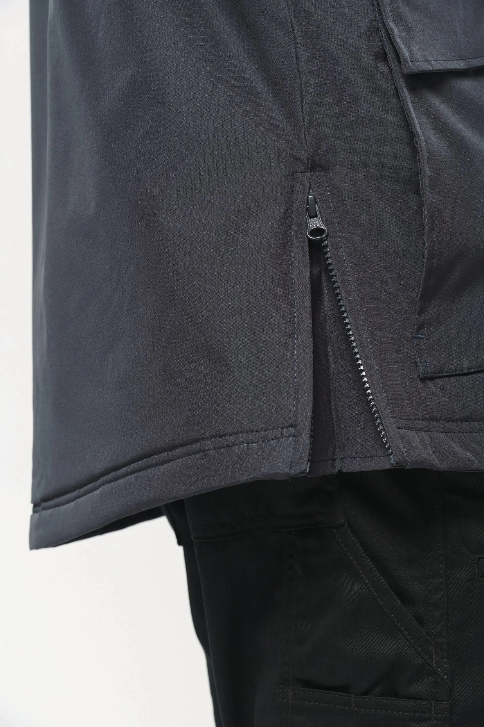 Parka workwear con mangas amovibles hombre