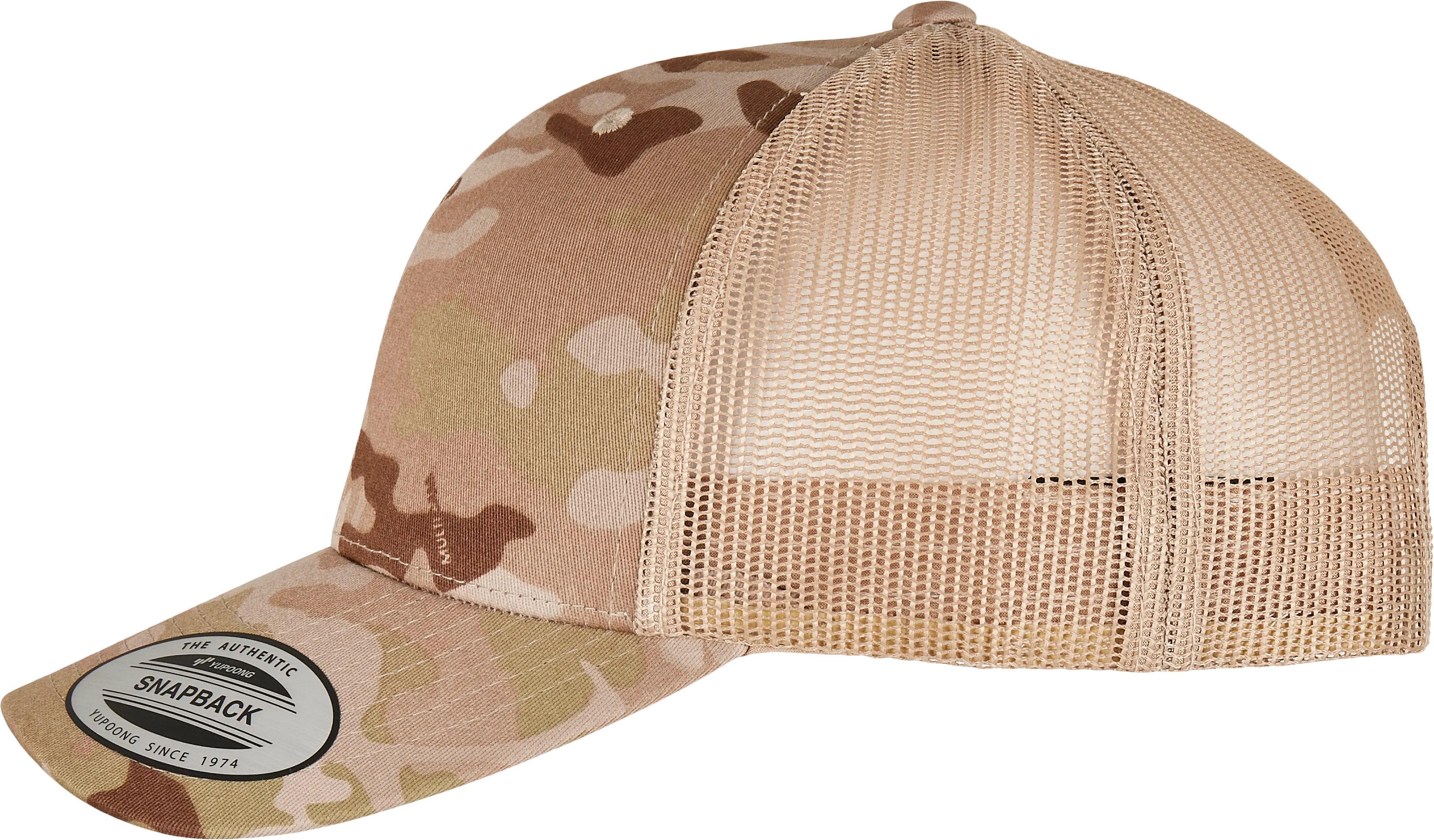 Gorra trucker retro multicam<br/>