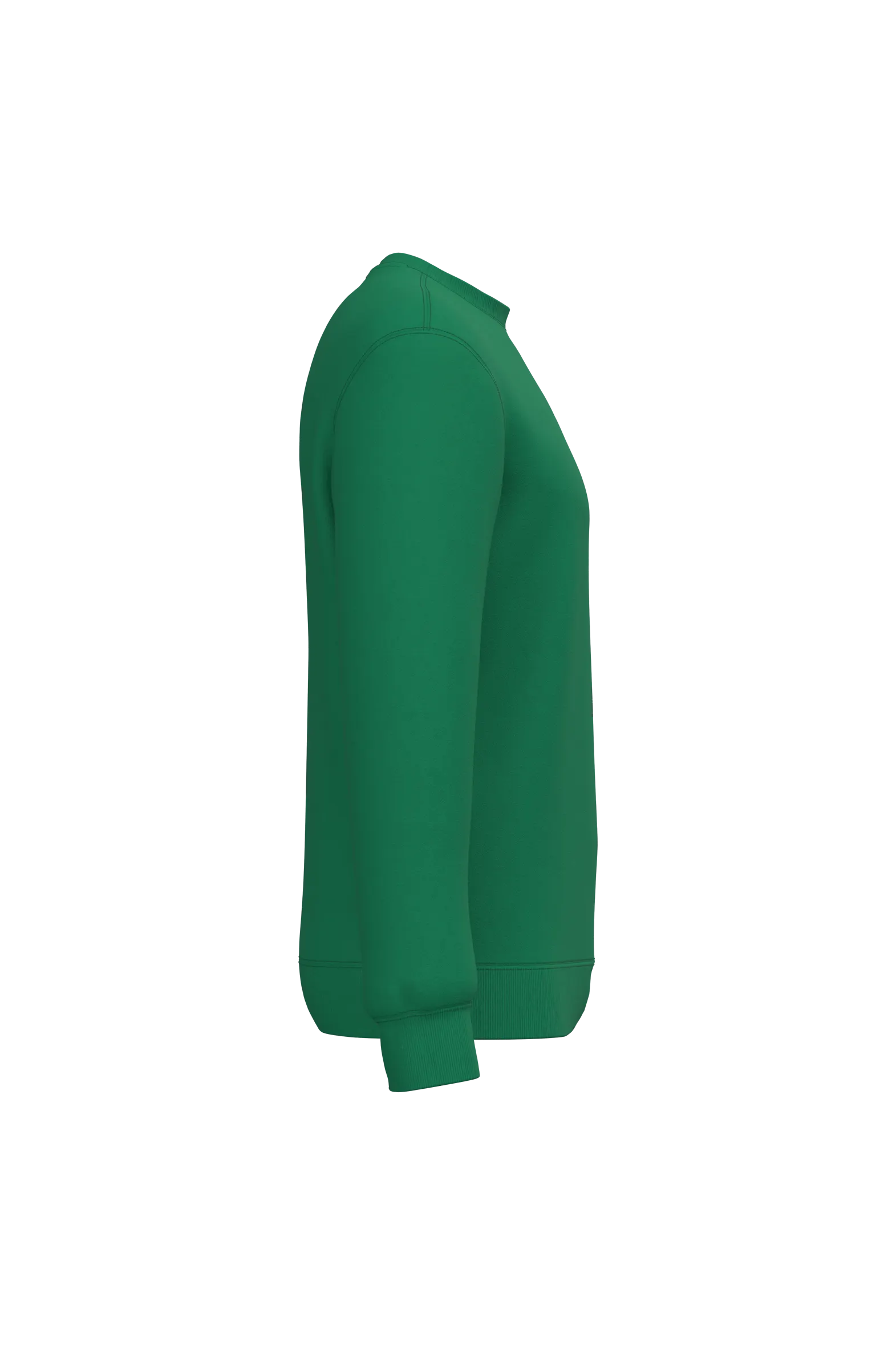 Sudadera cuello redondo reciclada unisex