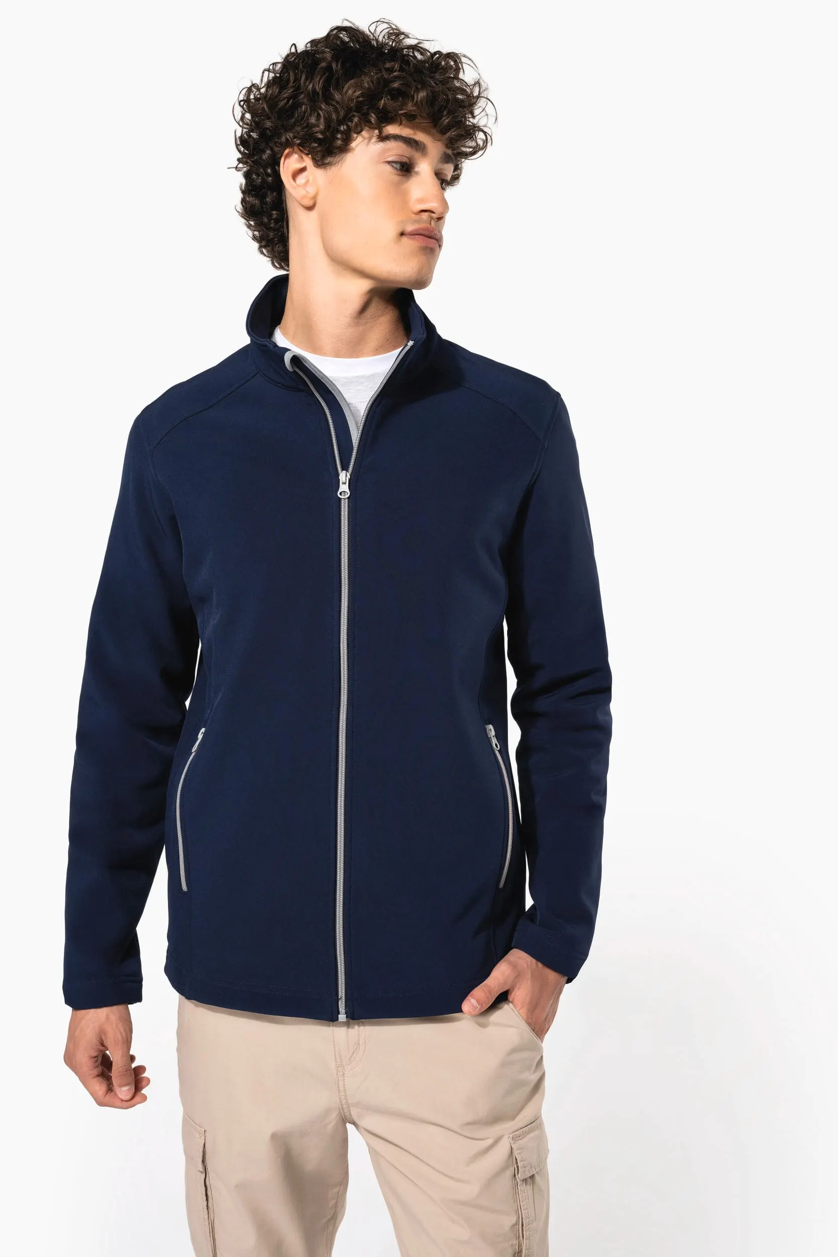 Chaqueta softshell 2 capas hombre