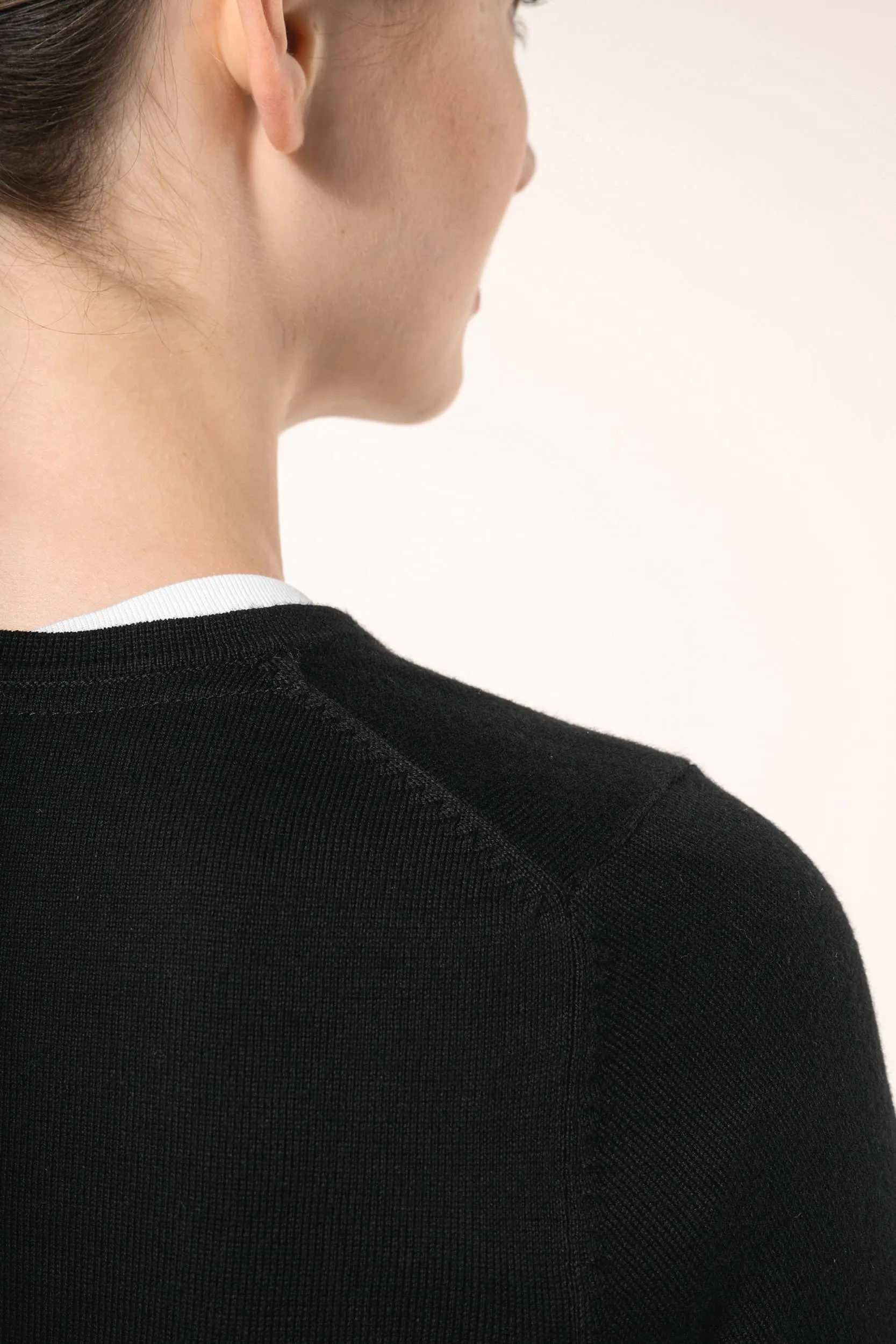 Jersey Supima® cuello redondo mujer