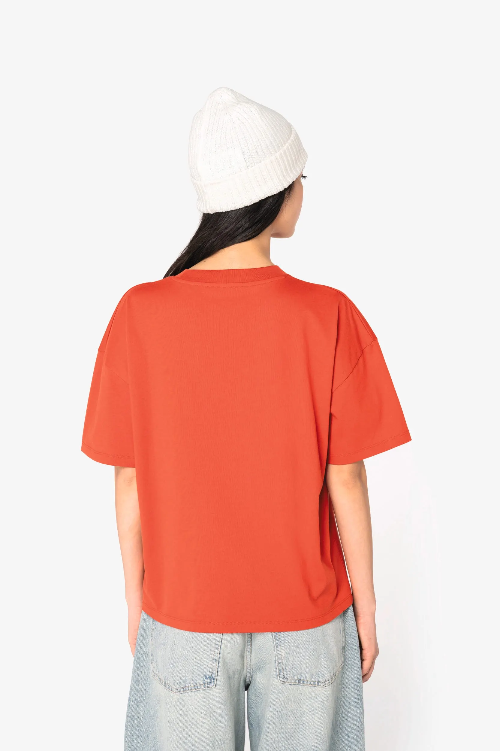 Camiseta ecorresponsable oversize mujer