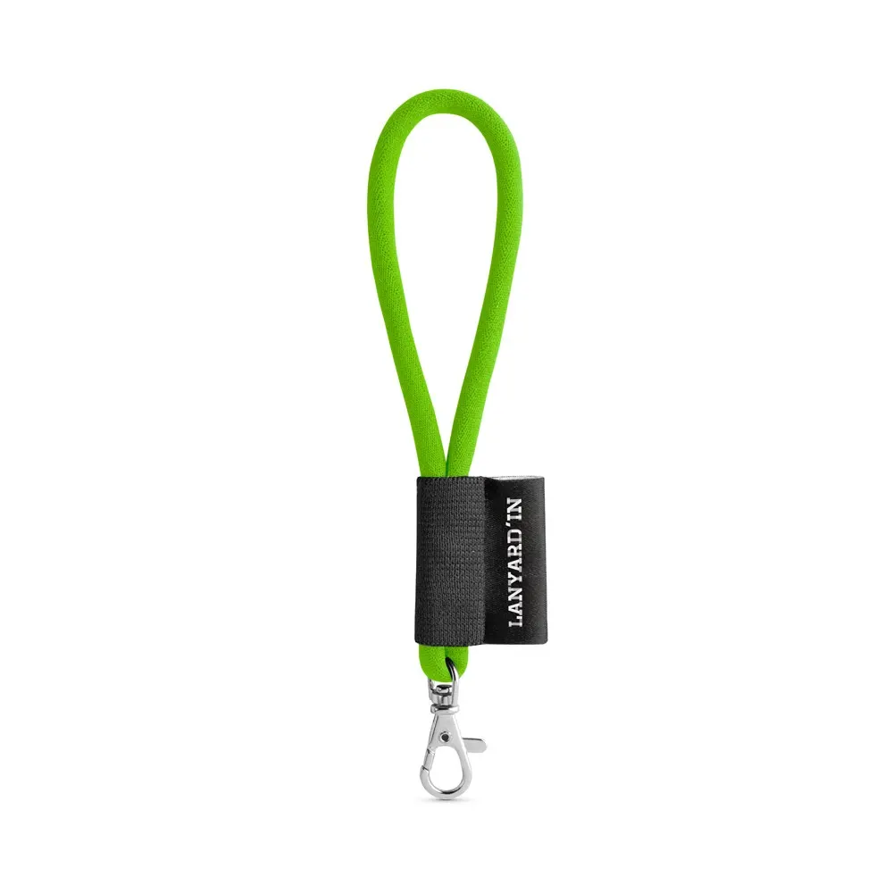 SET Lanyard TUBE Short (Ø 7 mm) con mosquetón de 9 mm