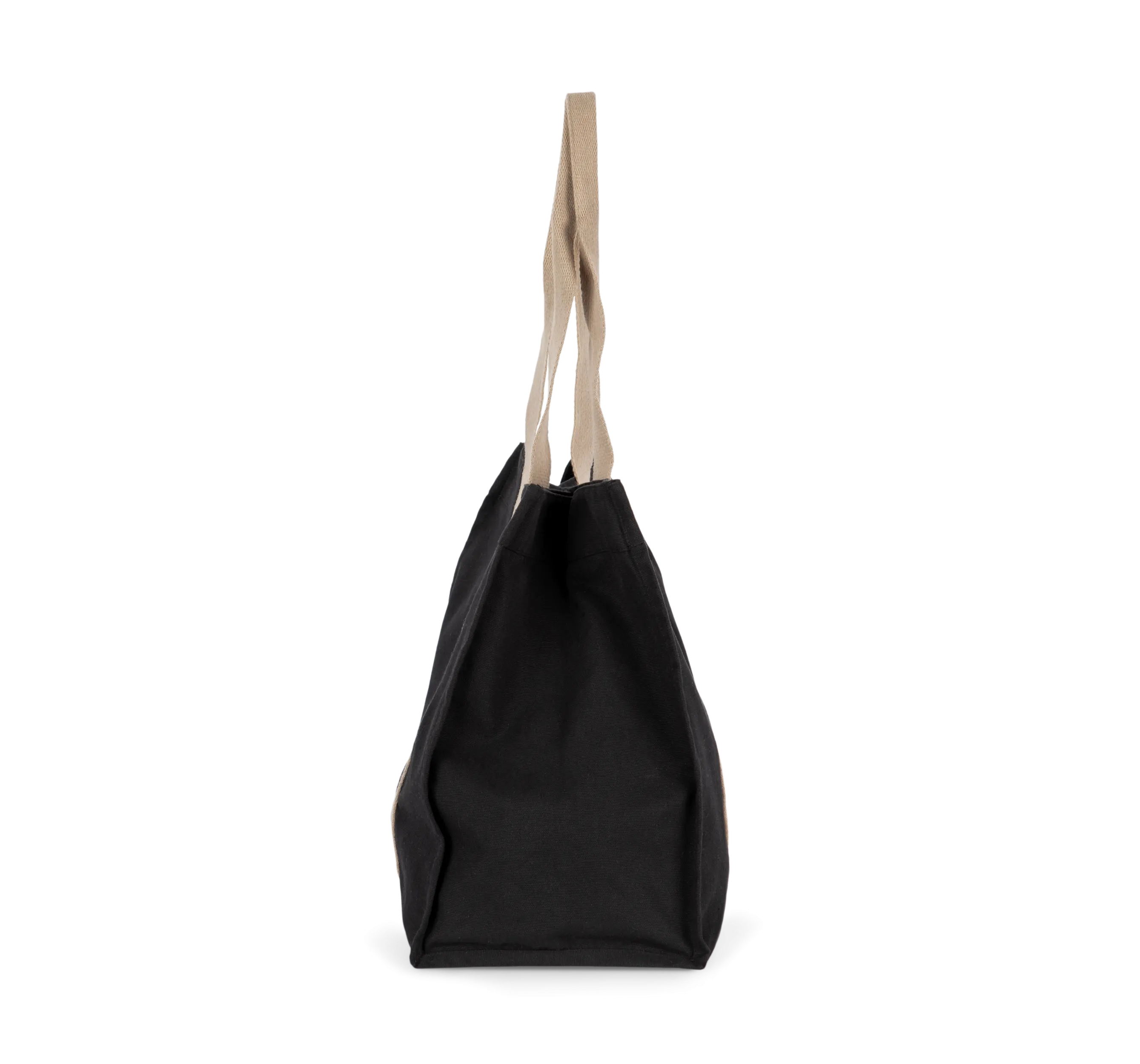 Bolsa shopper reciclada grande con fuelle