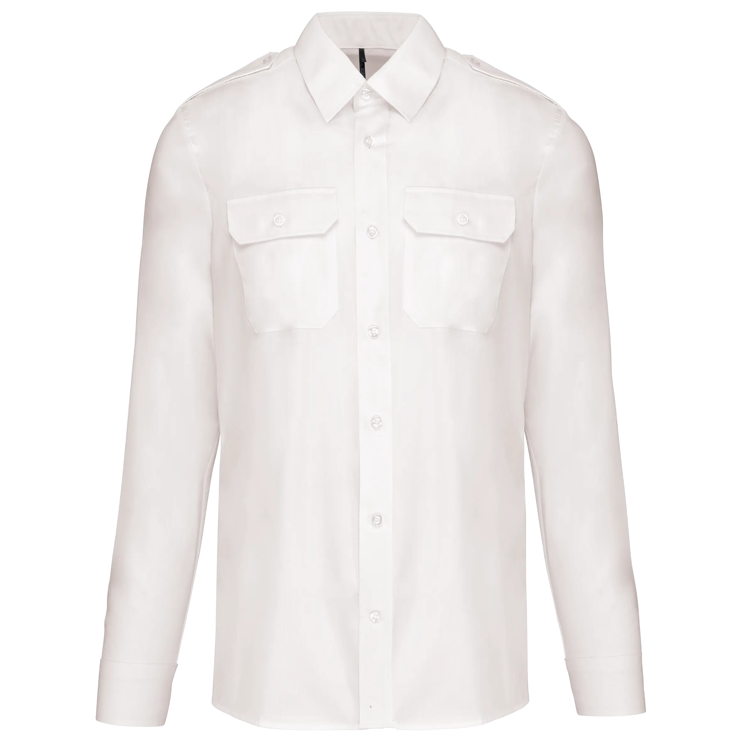 Camisa piloto manga larga hombre