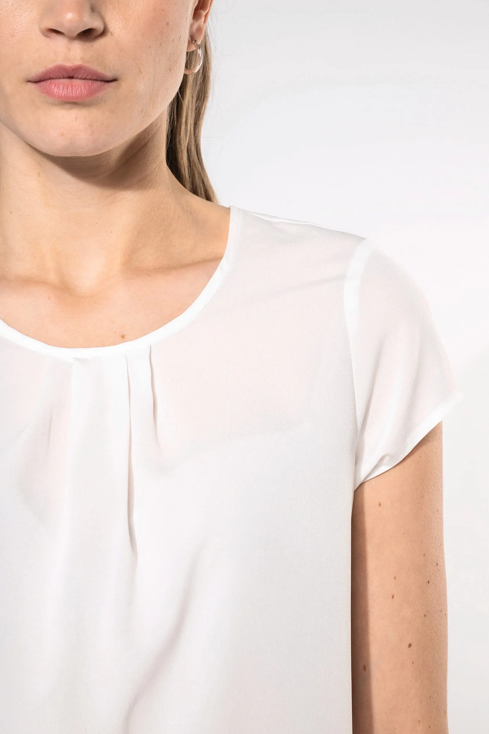 Blusa crepe mujer
