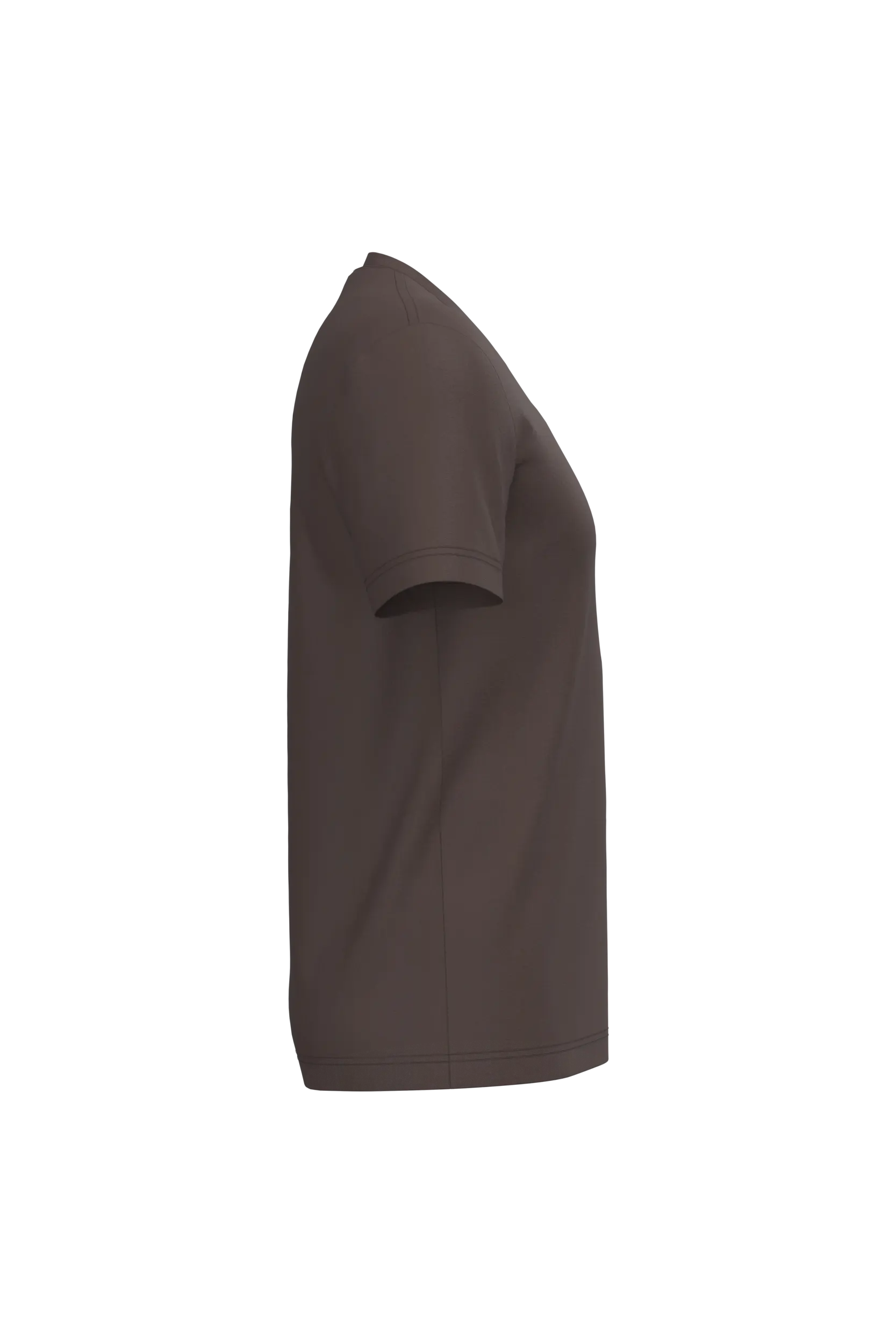 Camiseta manga corta y cuello de pico