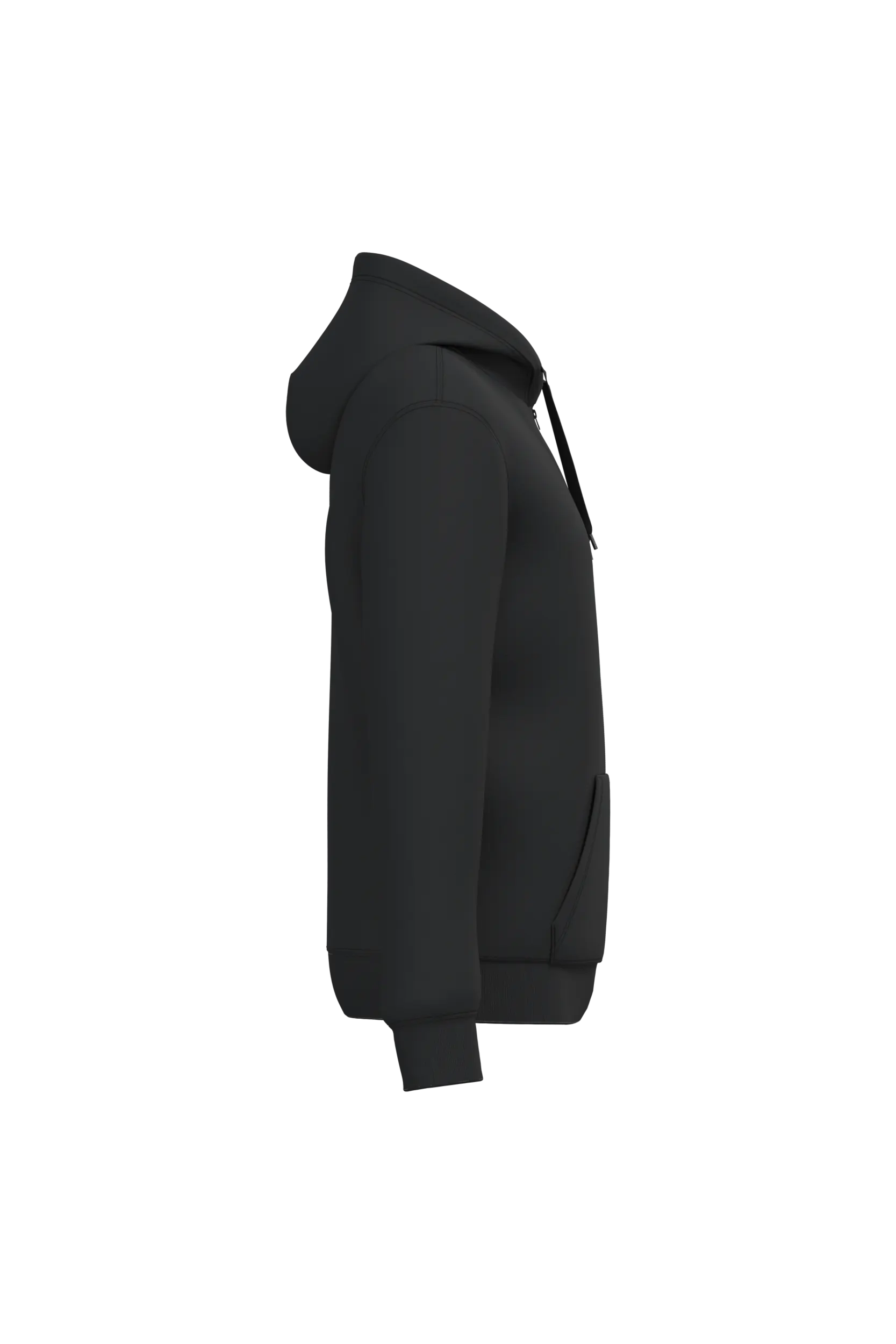 Sudadera con capucha y cremallera reciclada unisex