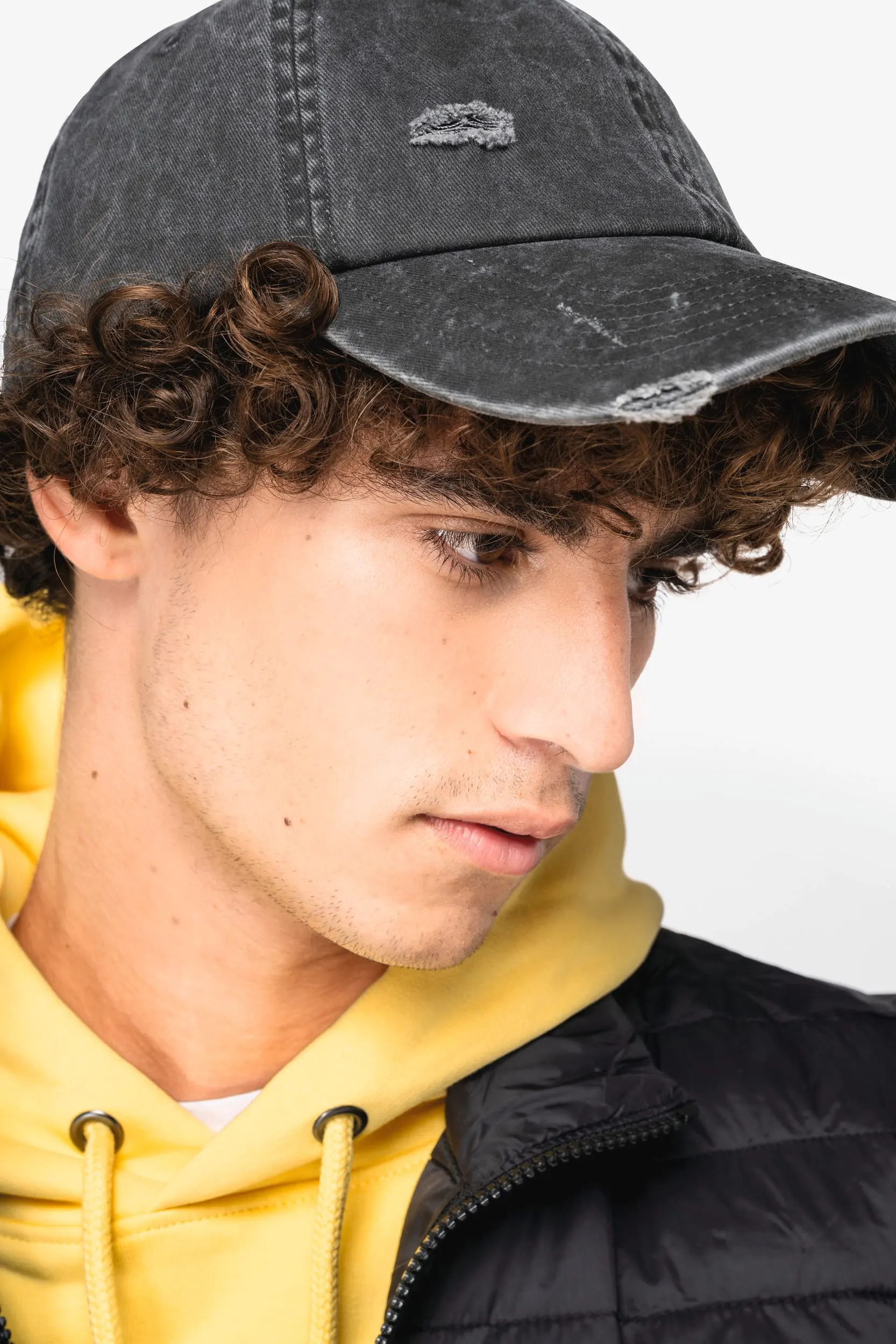 Gorra ecorresponsable efecto desgastado unisex