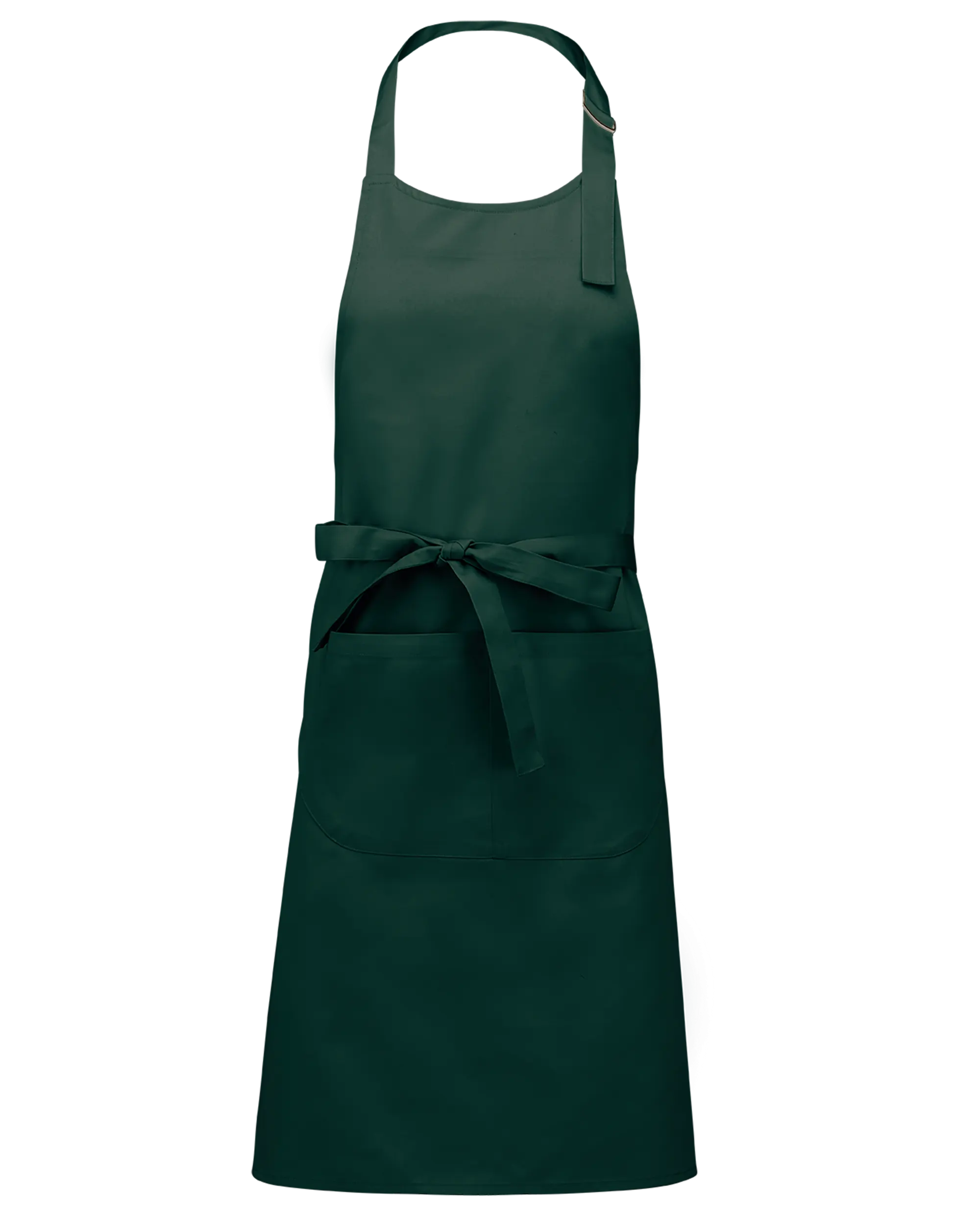 Delantal poliéster/algodón con bolsillo