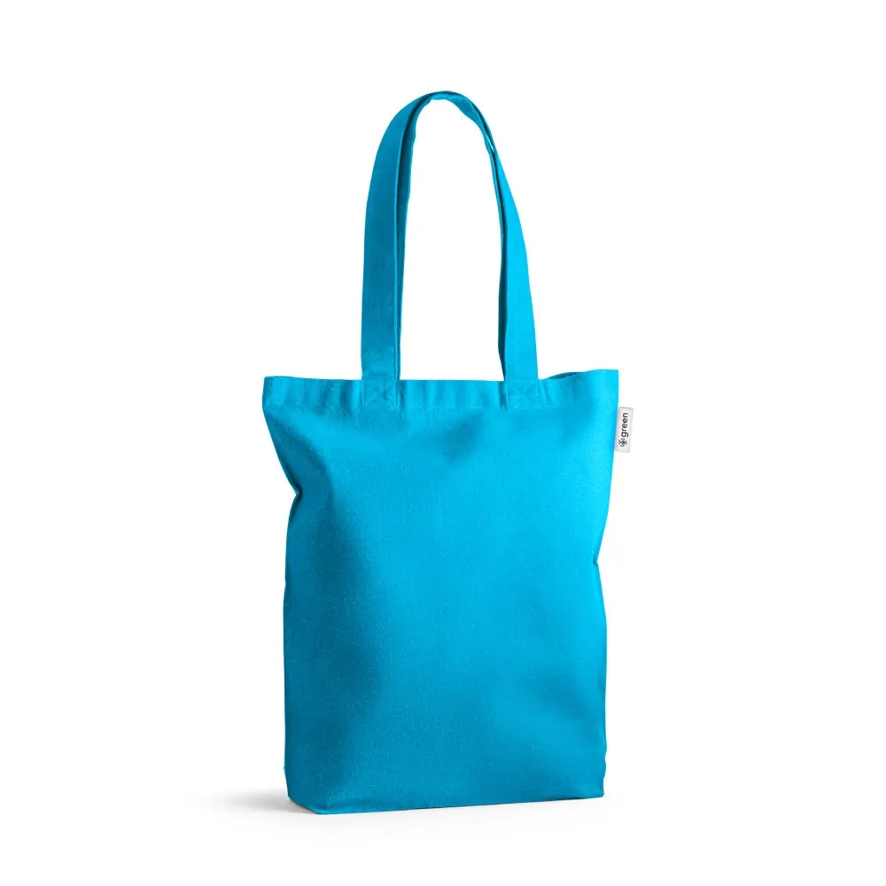 MERIDA. Bolsa de algodón (50%), algodón reciclado (30%) y poliéster (20% rPET) (220 g/m²)