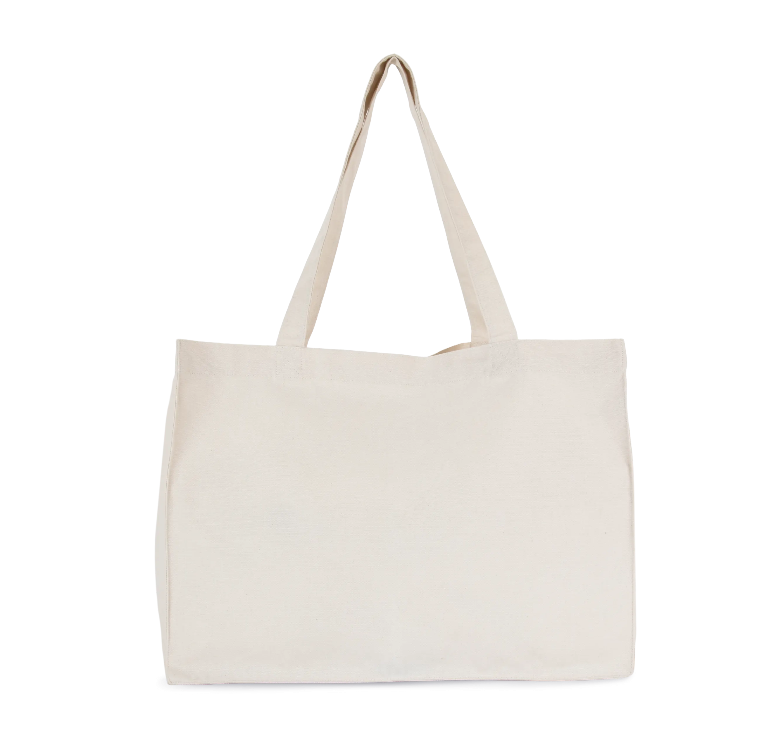 Bolsa shopper grande de algodón reciclado