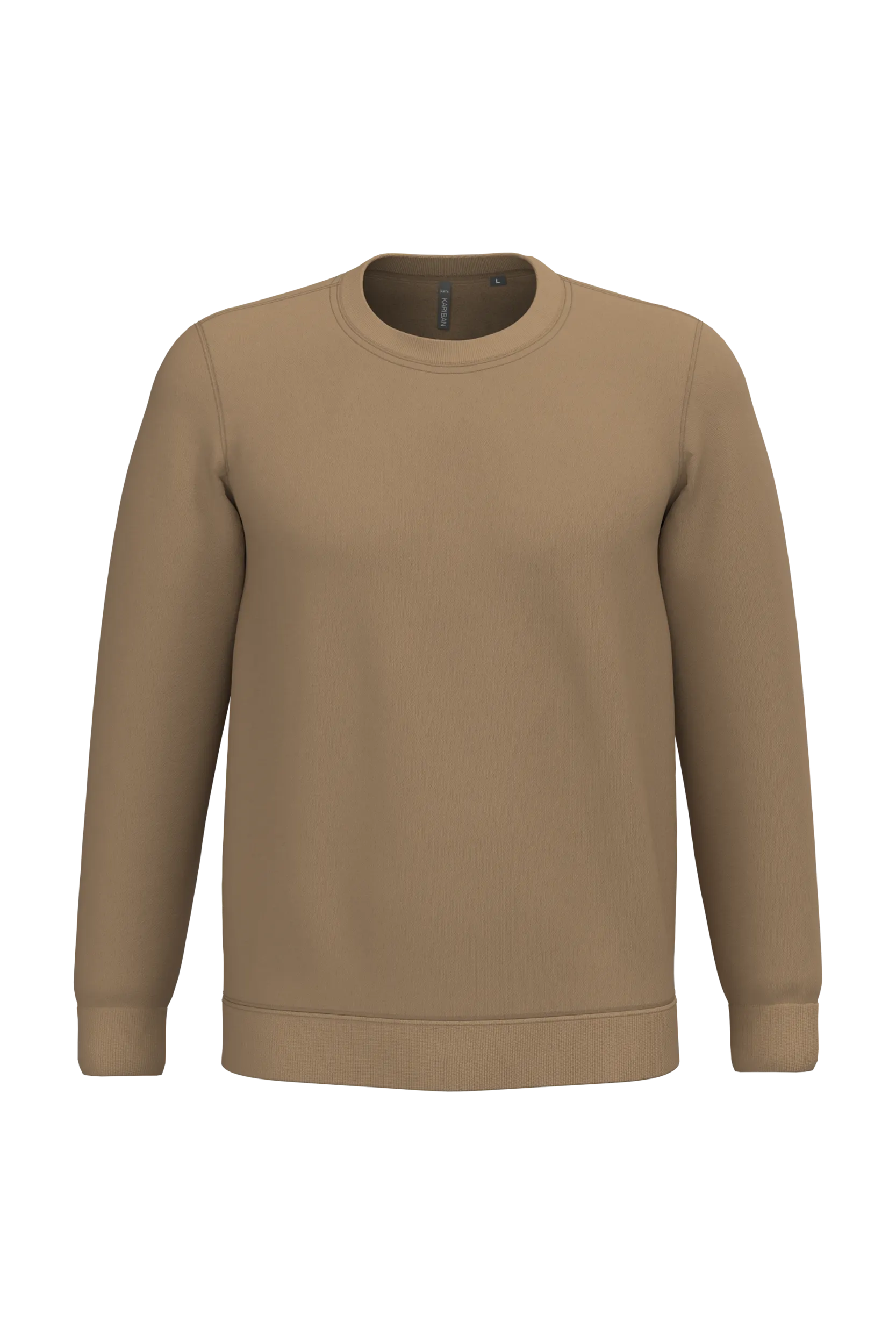 Sudadera cuello redondo
