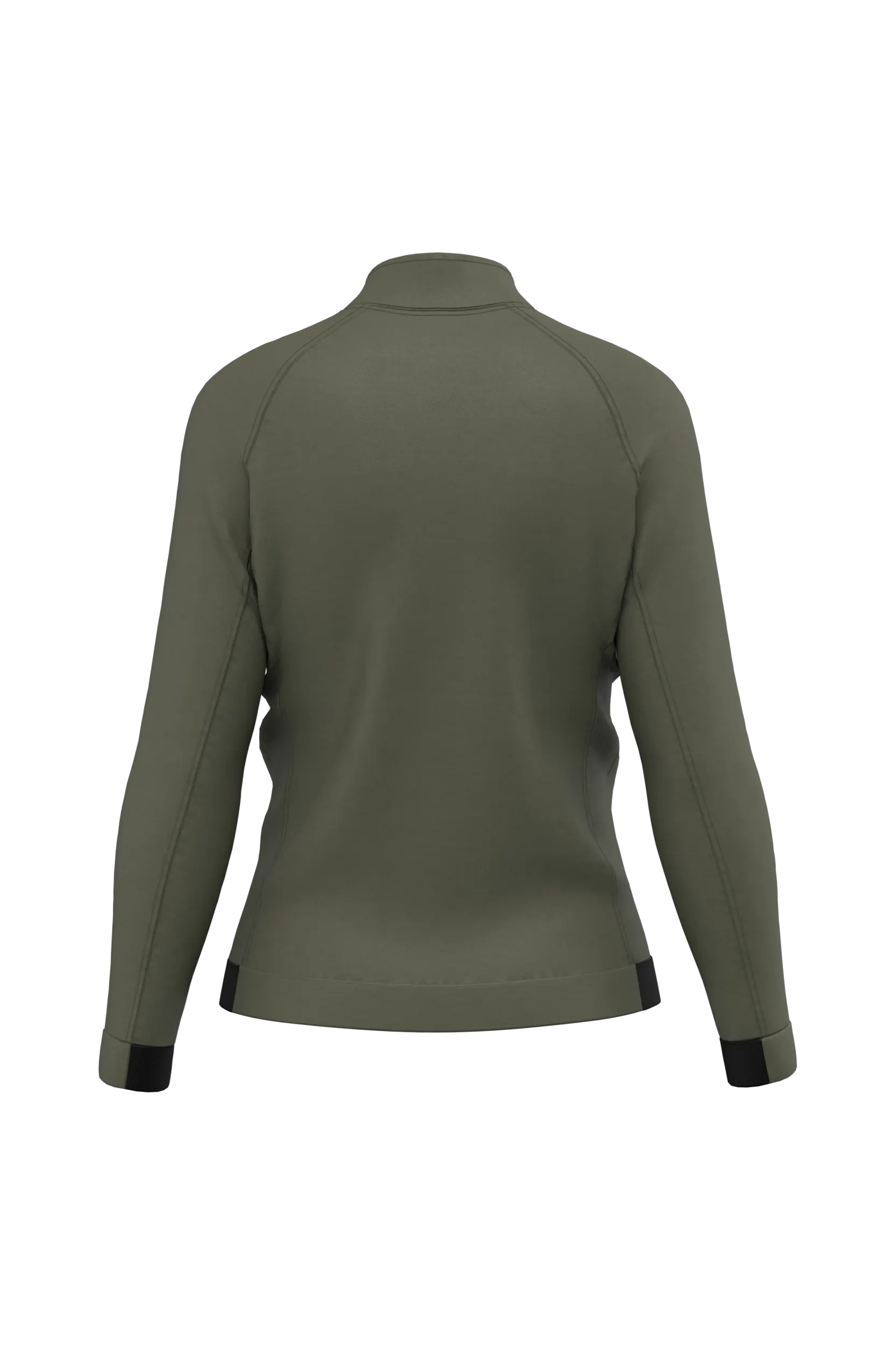 Chaqueta cuello alto mujer