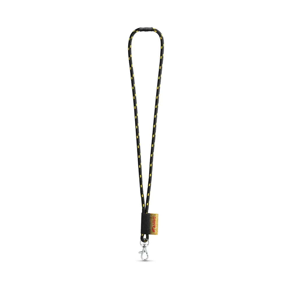 MANSFIELD. SET Cordón NAUTIC Largo (Ø 7 mm) con mosquetón de gatillo de 9 mm y cierre de seguridad de Ø 7 mm