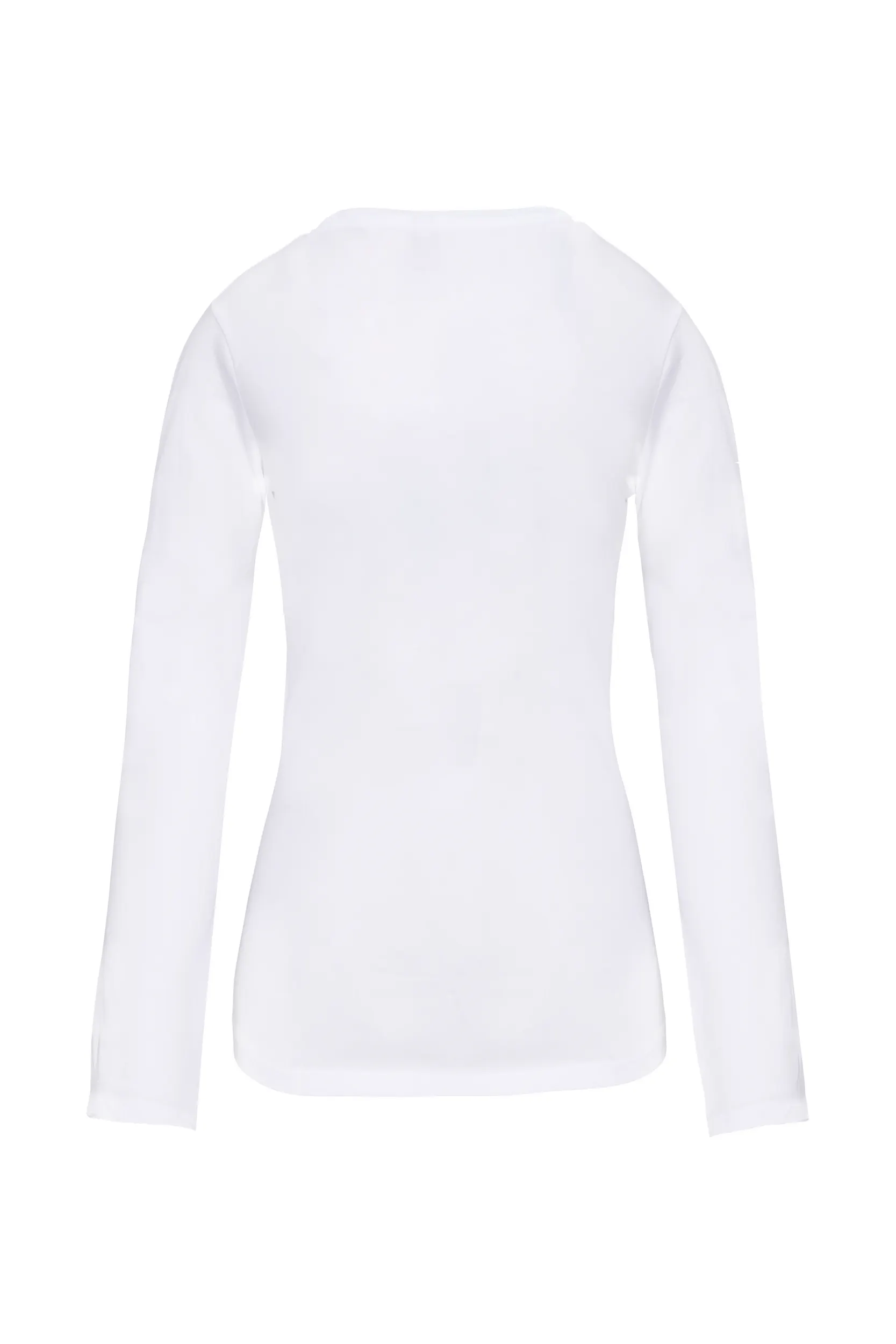 Camiseta con elastano manga larga mujer
