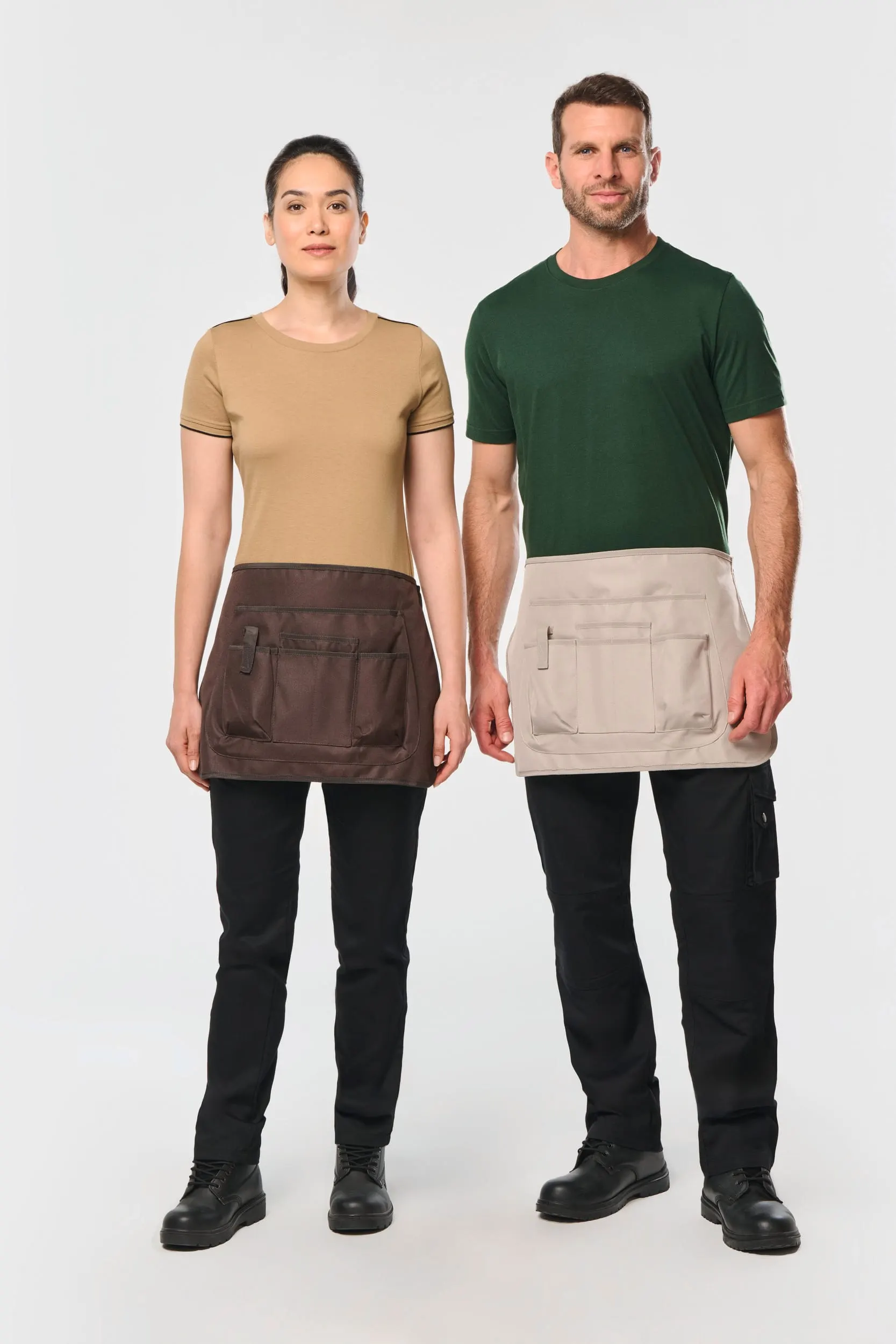 Delantal corto ecorresponsable para jardinería - Unisex