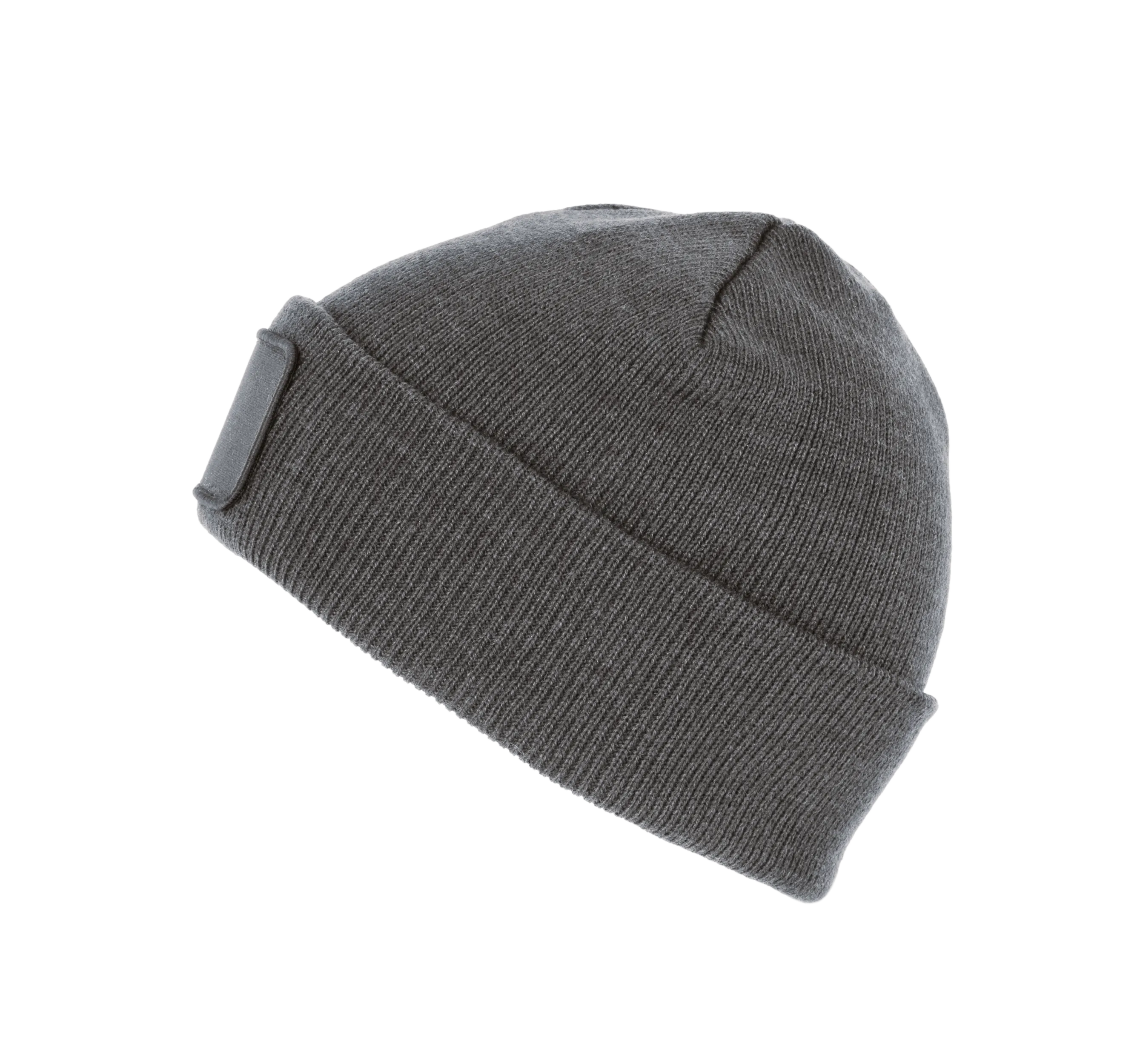 Gorro reciclado con parche