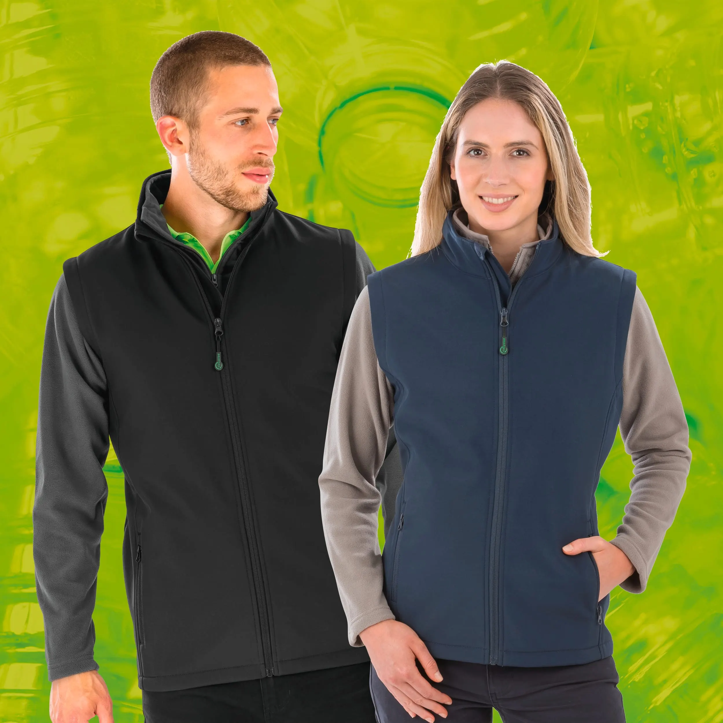 Chaleco softshell reciclado hombre<br/>