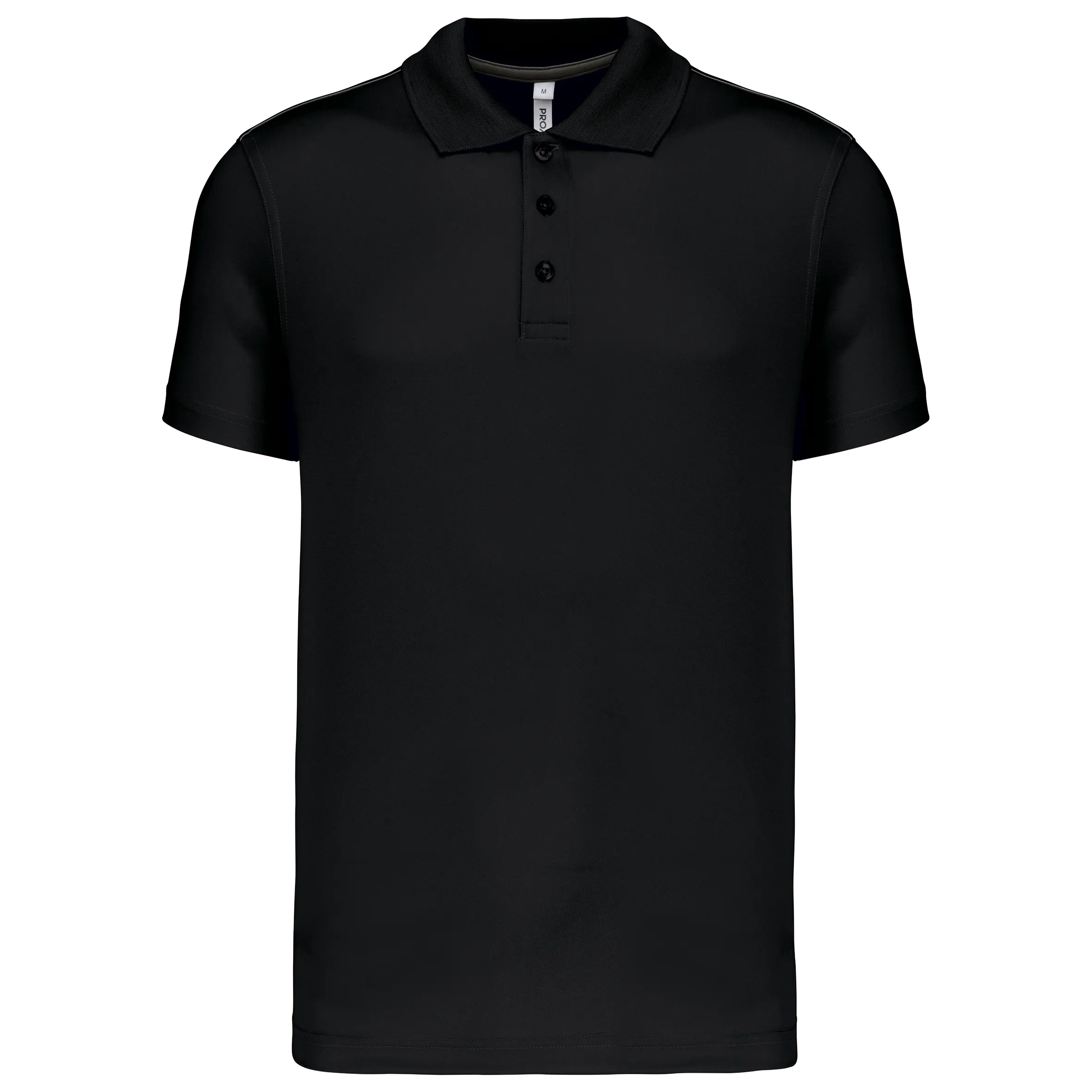 Polo interlock de manga corta hombre