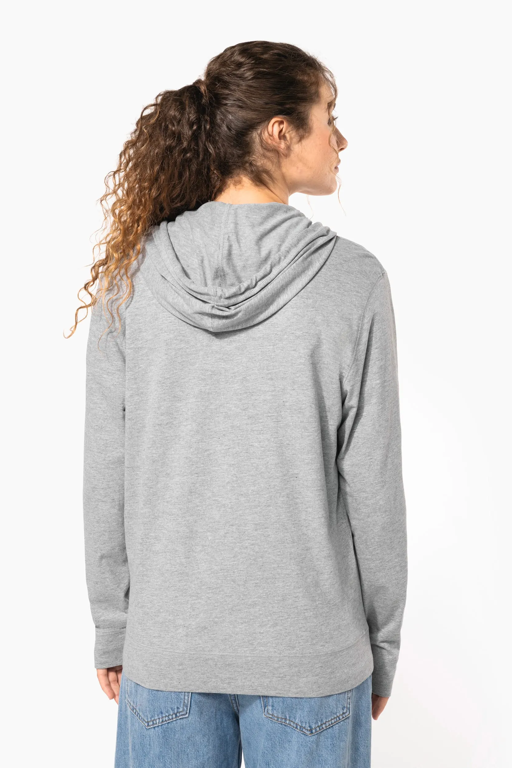 Sudadera ligera algodón con capucha