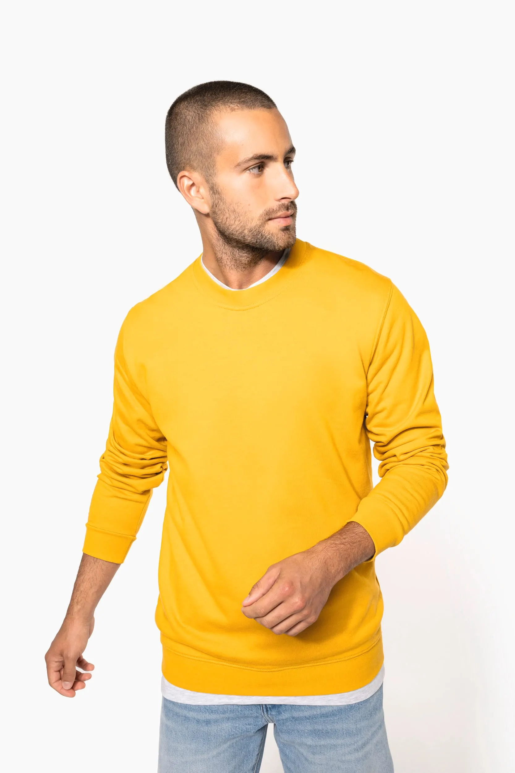 Sudadera cuello redondo