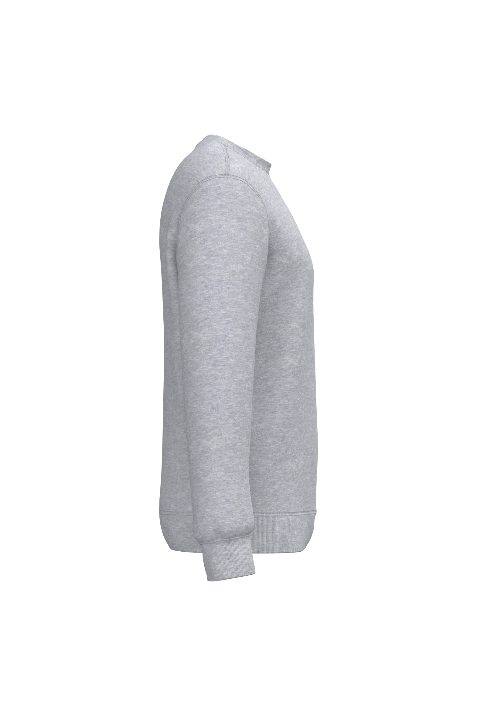 Sudadera cuello redondo reciclada unisex