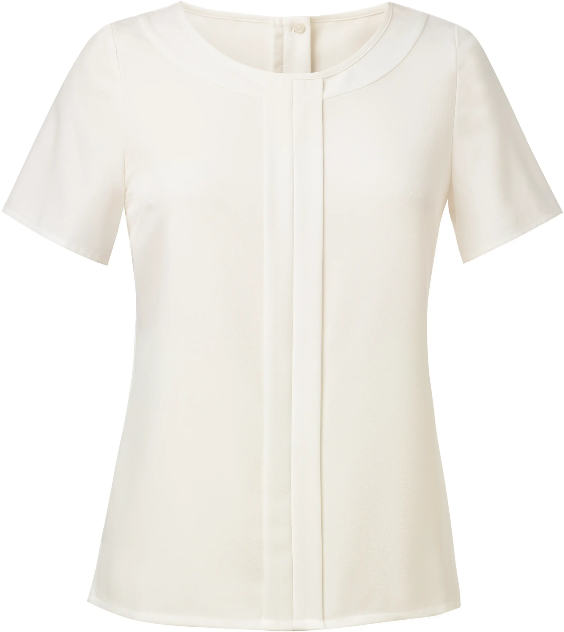 Blusa Felina de crêpe de China