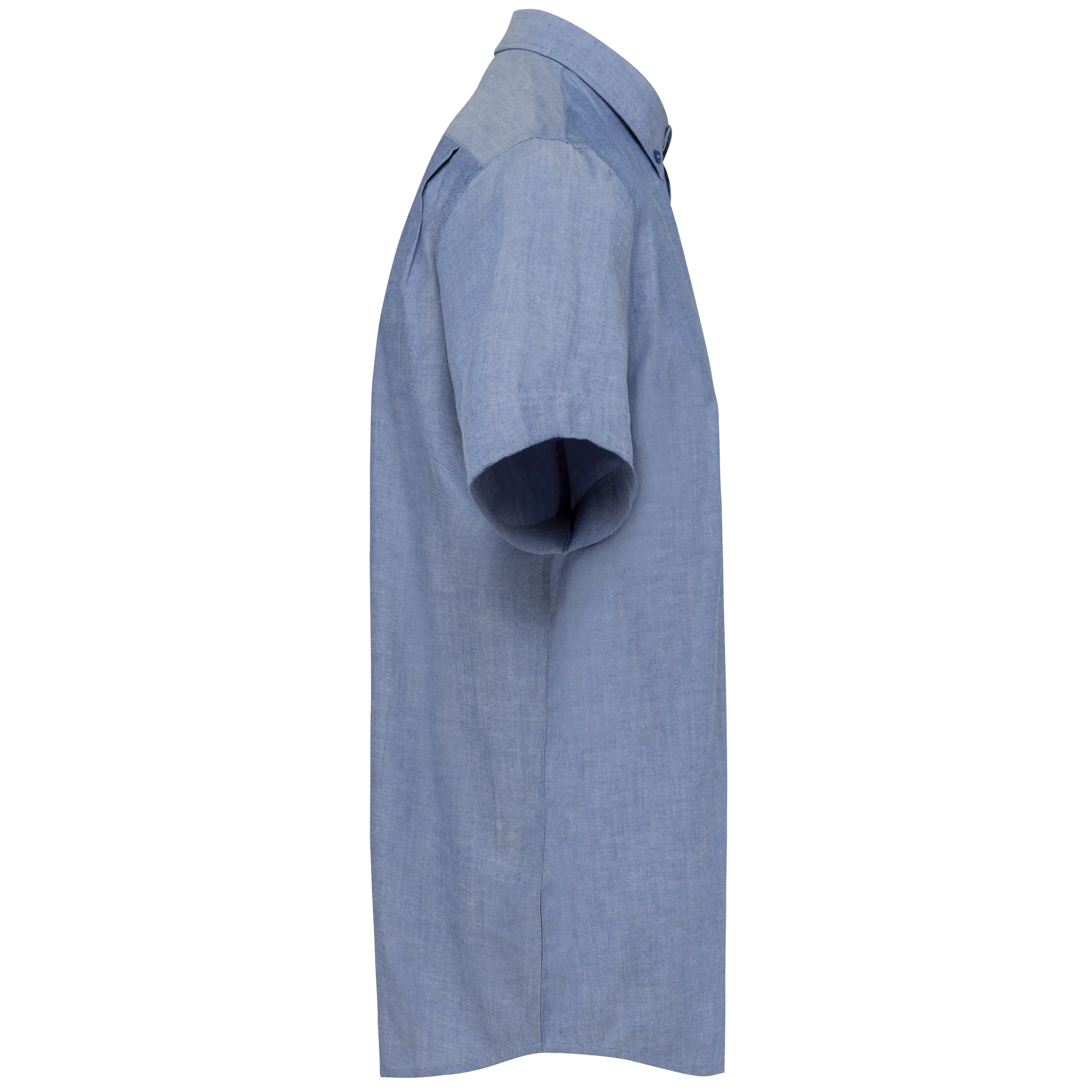 Camisa oxford manga corta hombre