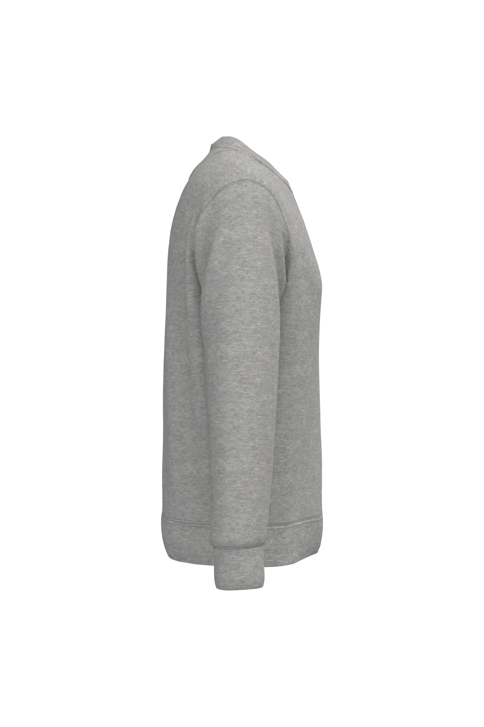 Sudadera ecorresponsable cuello redondo unisex