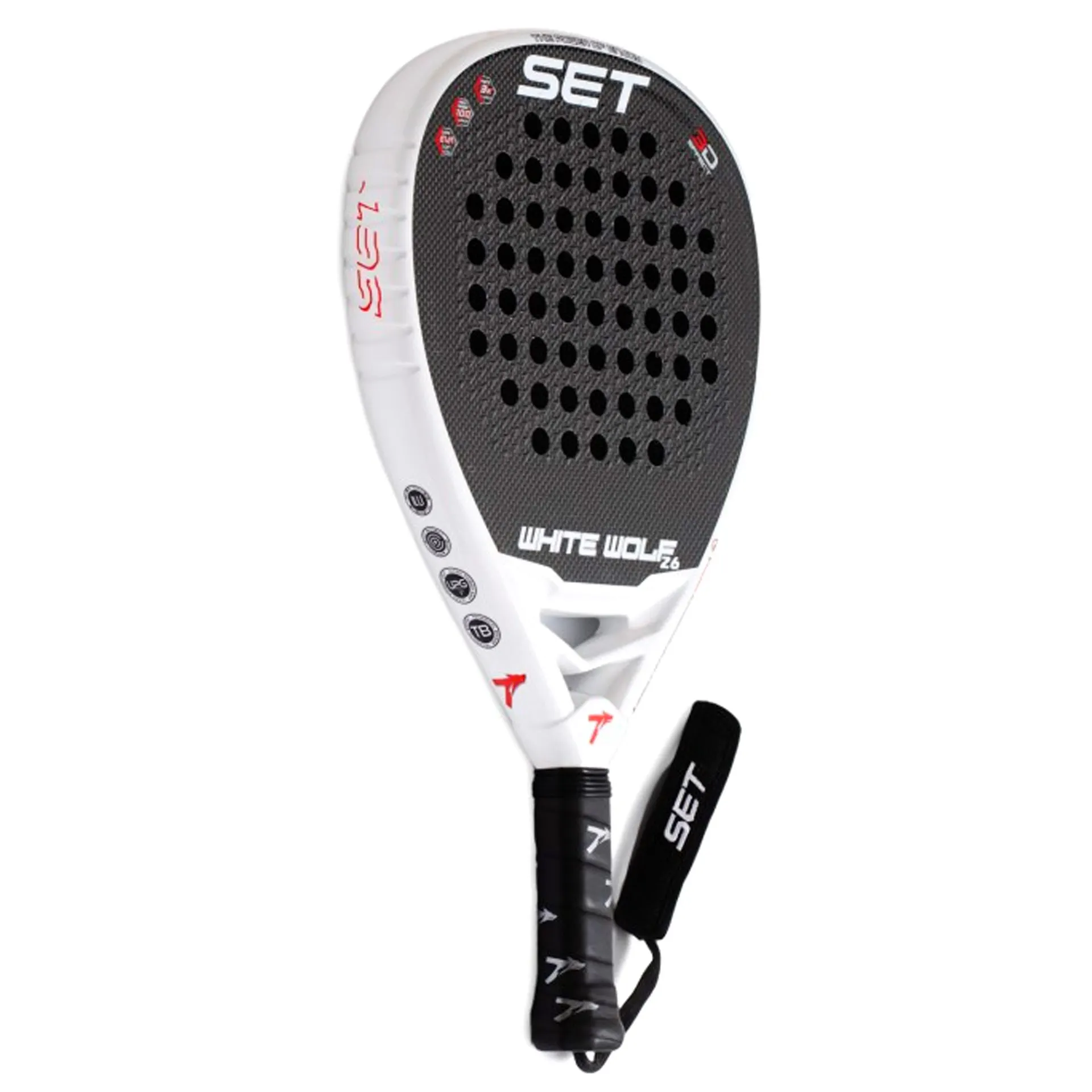 PALA DE PÁDEL SET WHITE WOLF