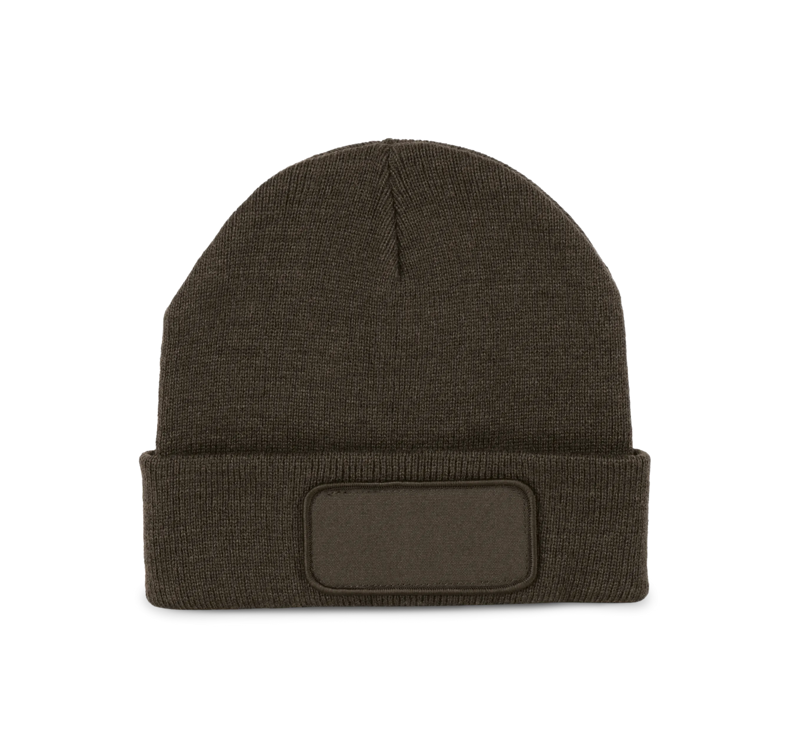 Gorro reciclado con parche