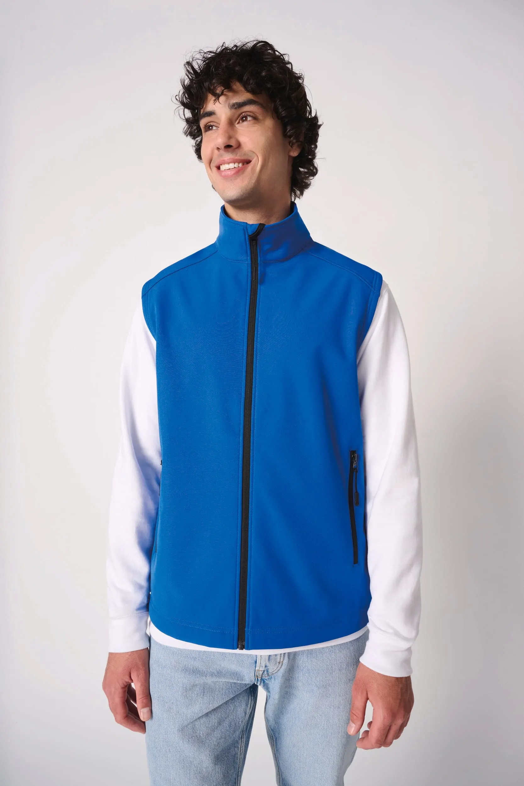 Chaleco softshell de 2 capas unisex