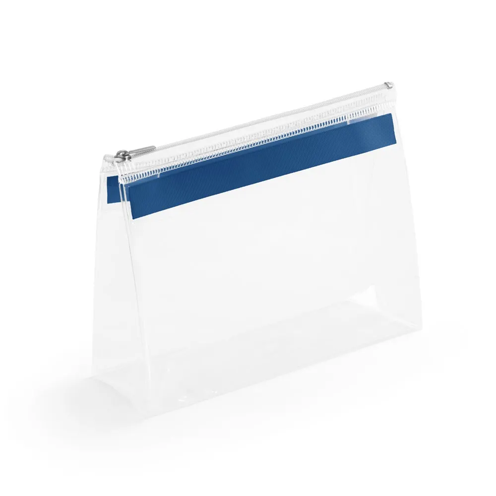CHASTAIN. Neceser transparente en EVA con cremallera