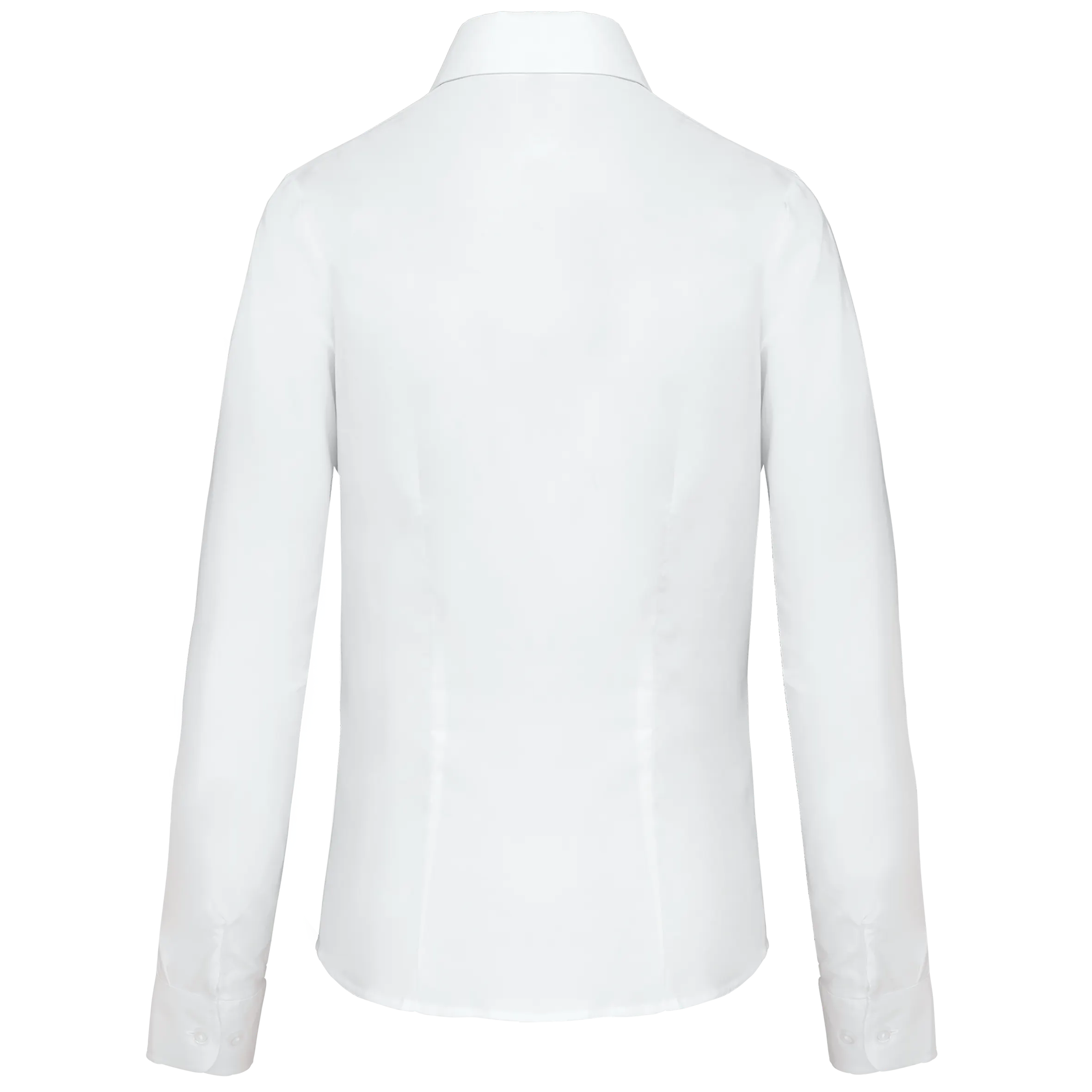Camisa oxford manga larga mujer