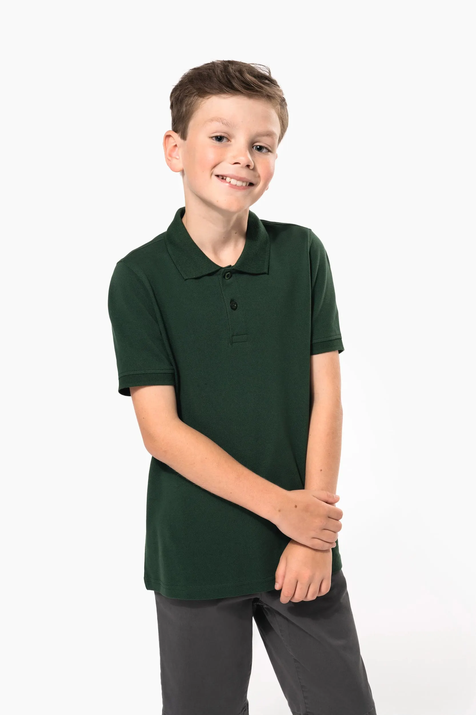 Polo manga corta infantil