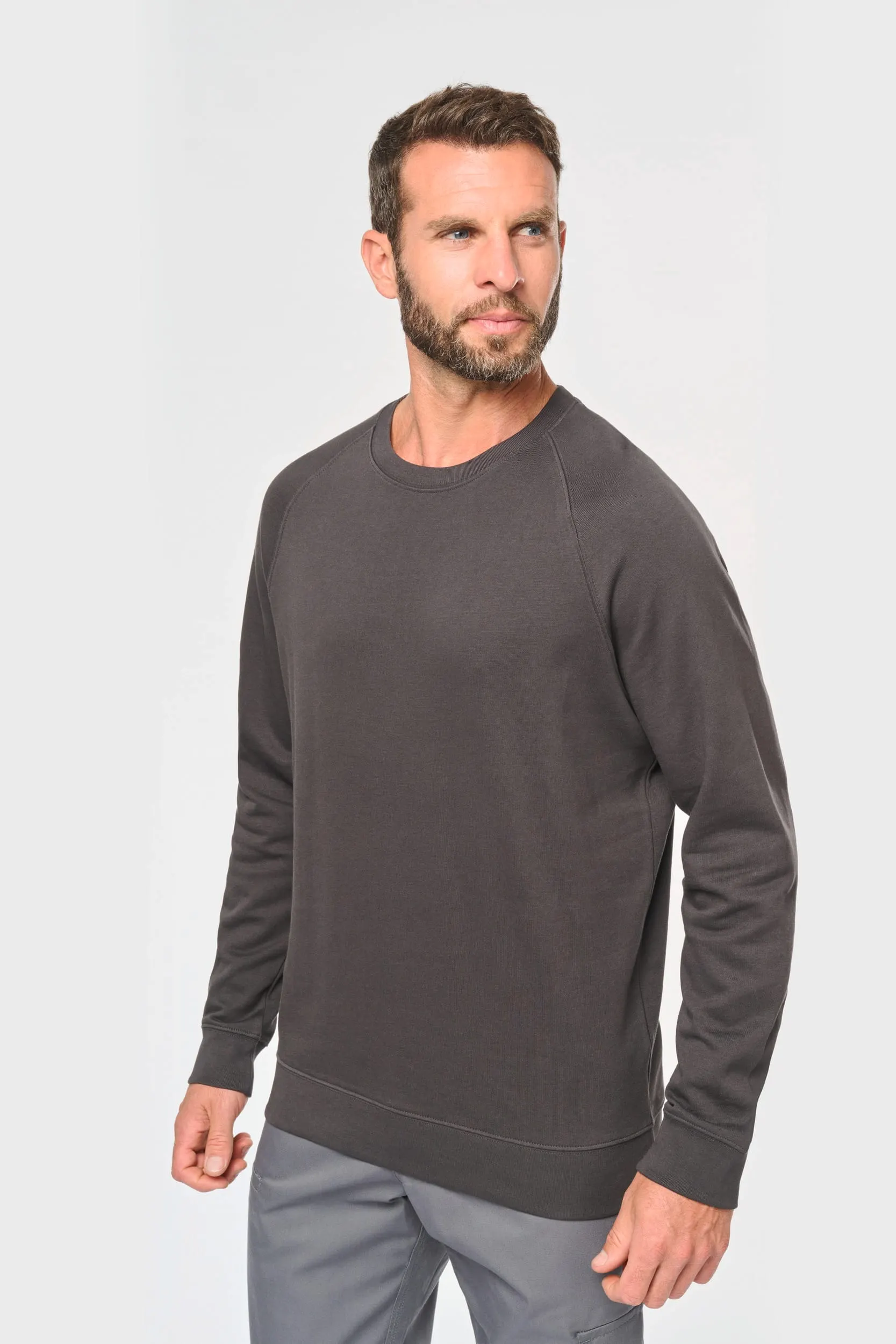 Sudadera con cuello redondo