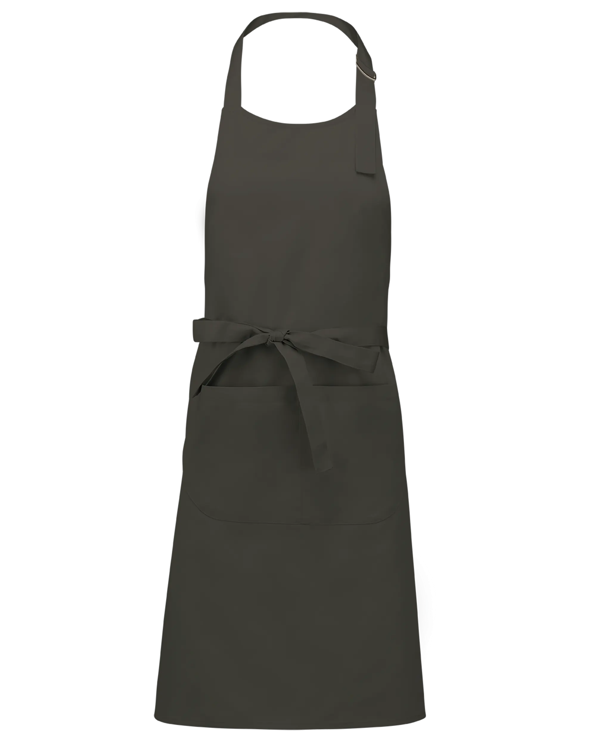 Delantal poliéster/algodón con bolsillo