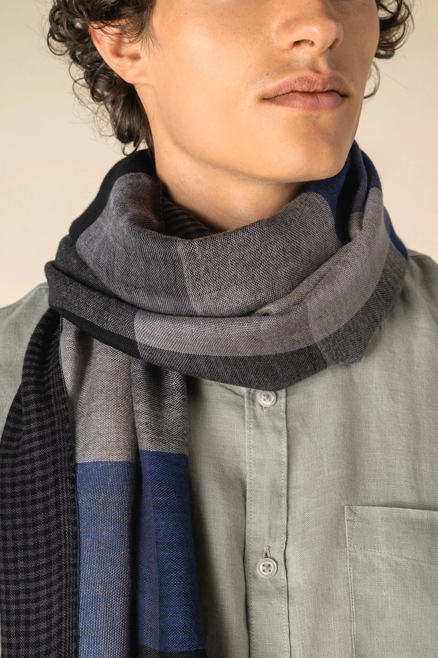 Fular reversible unisex
