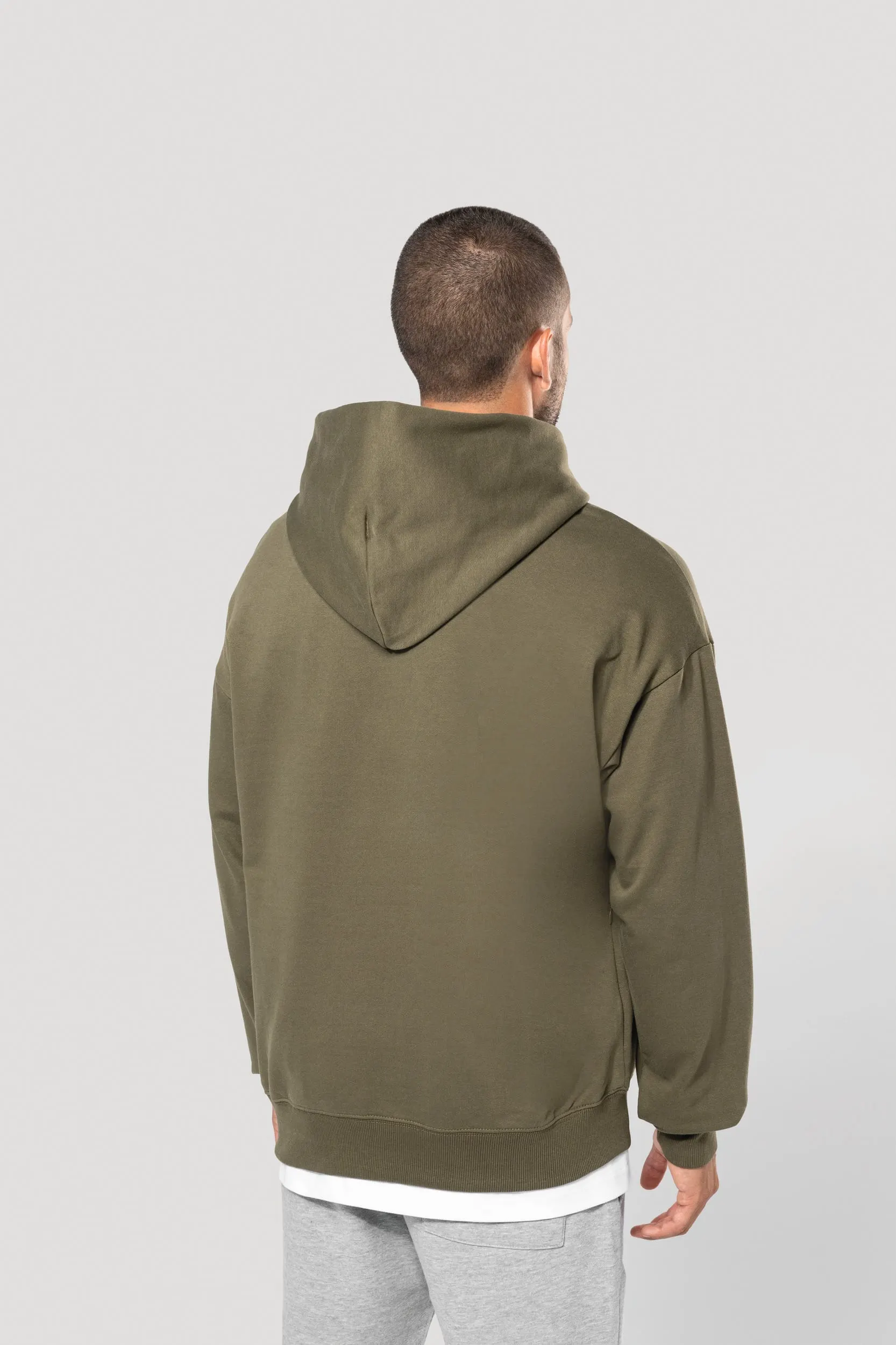 Sudadera de felpa oversize con capucha unisex