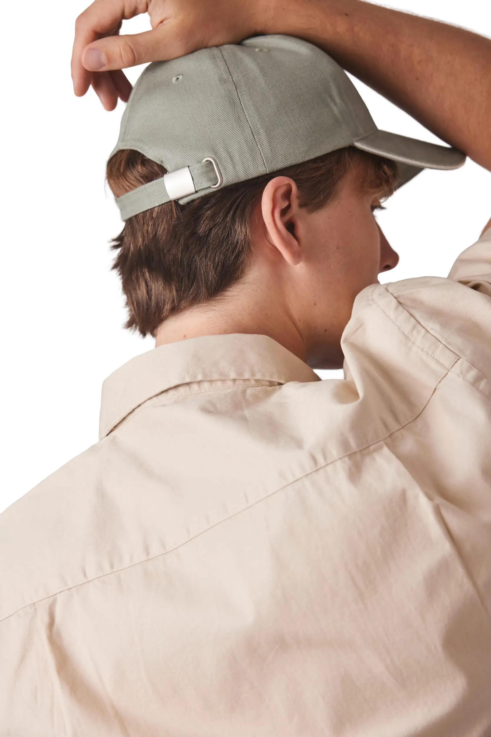 Gorra algodón orgánico con sándwich contrastado - 6 paneles
