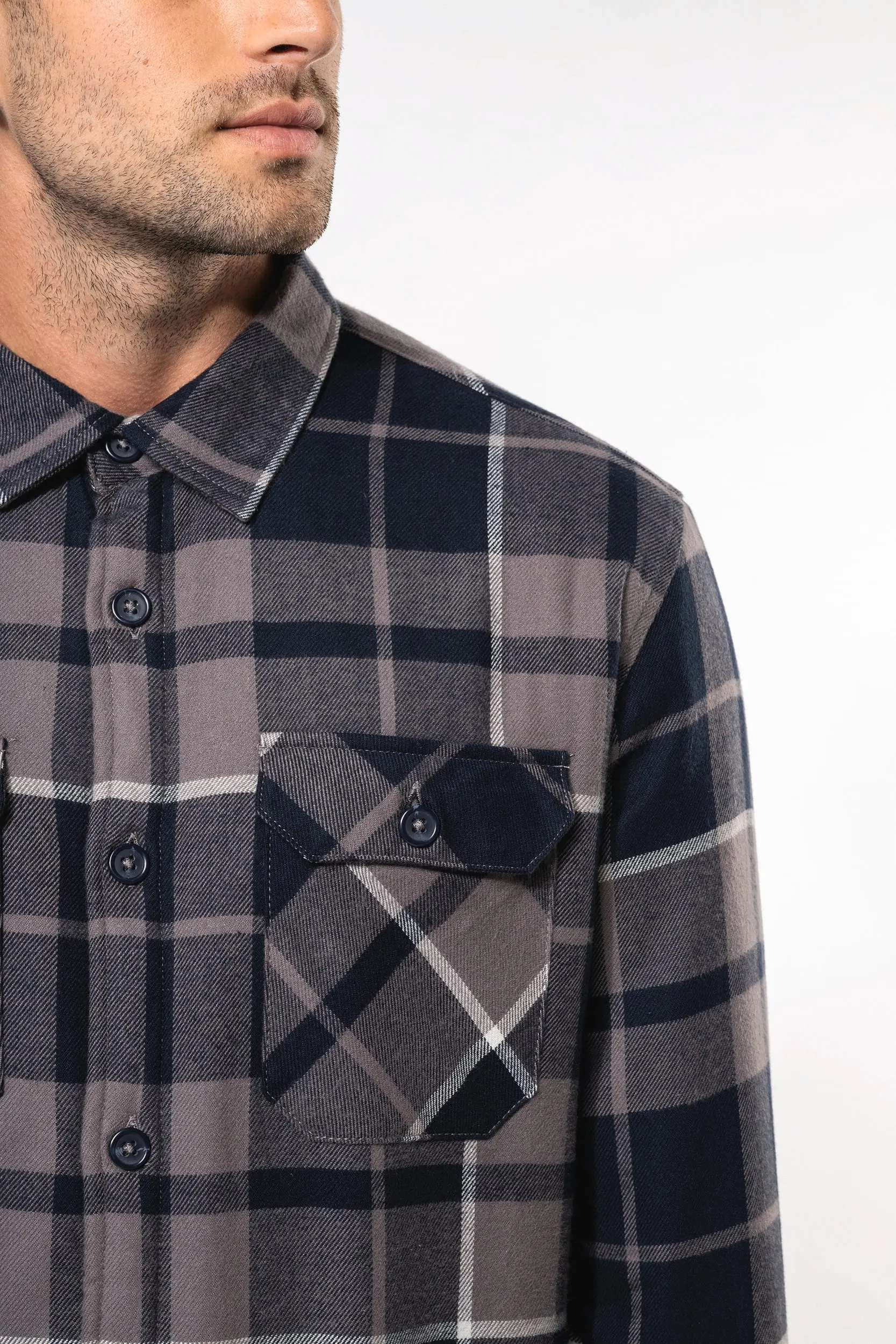 Sobrecamisa leñador forro de sherpa