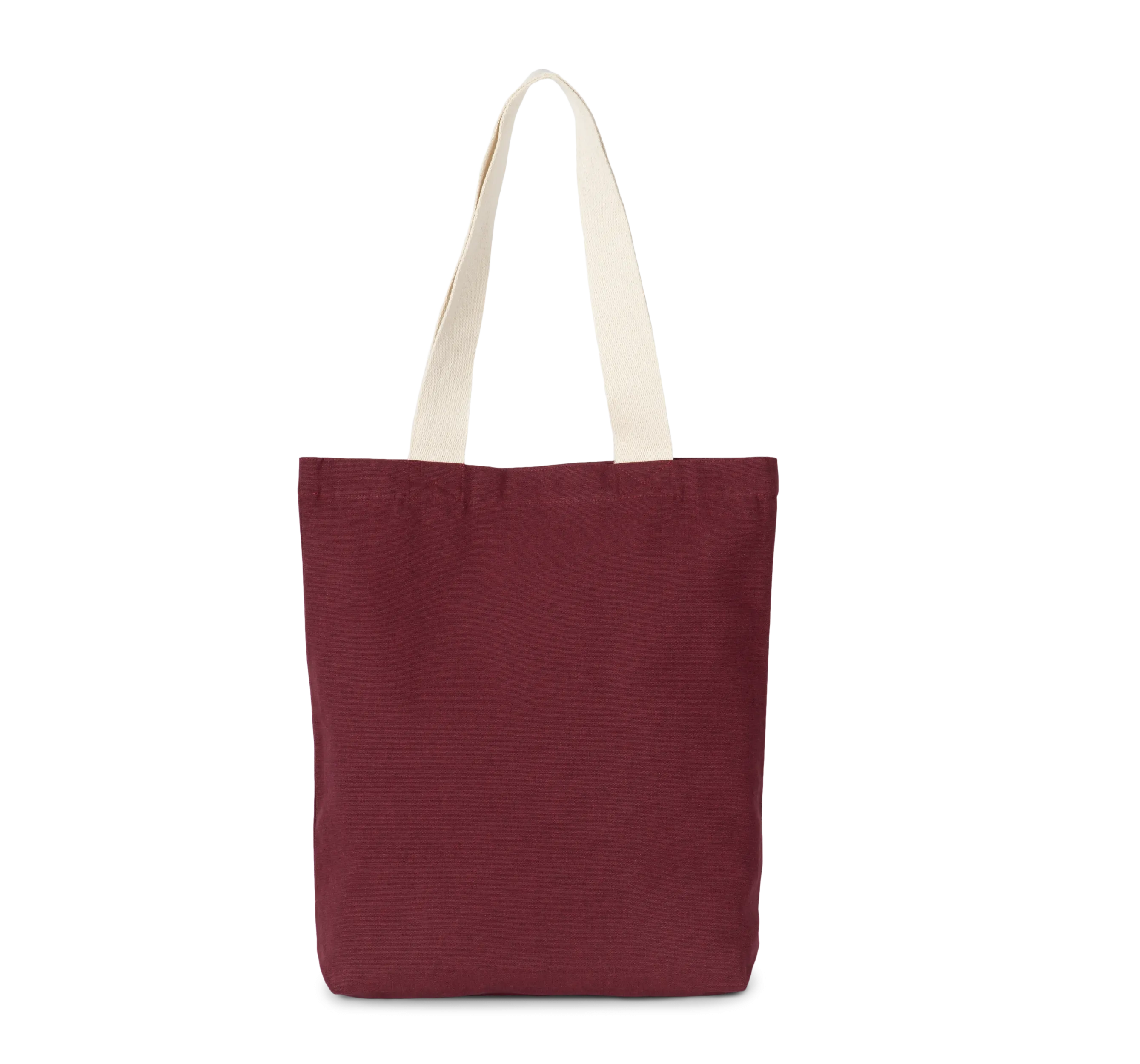 Bolsa shopper reciclada con fondo plano