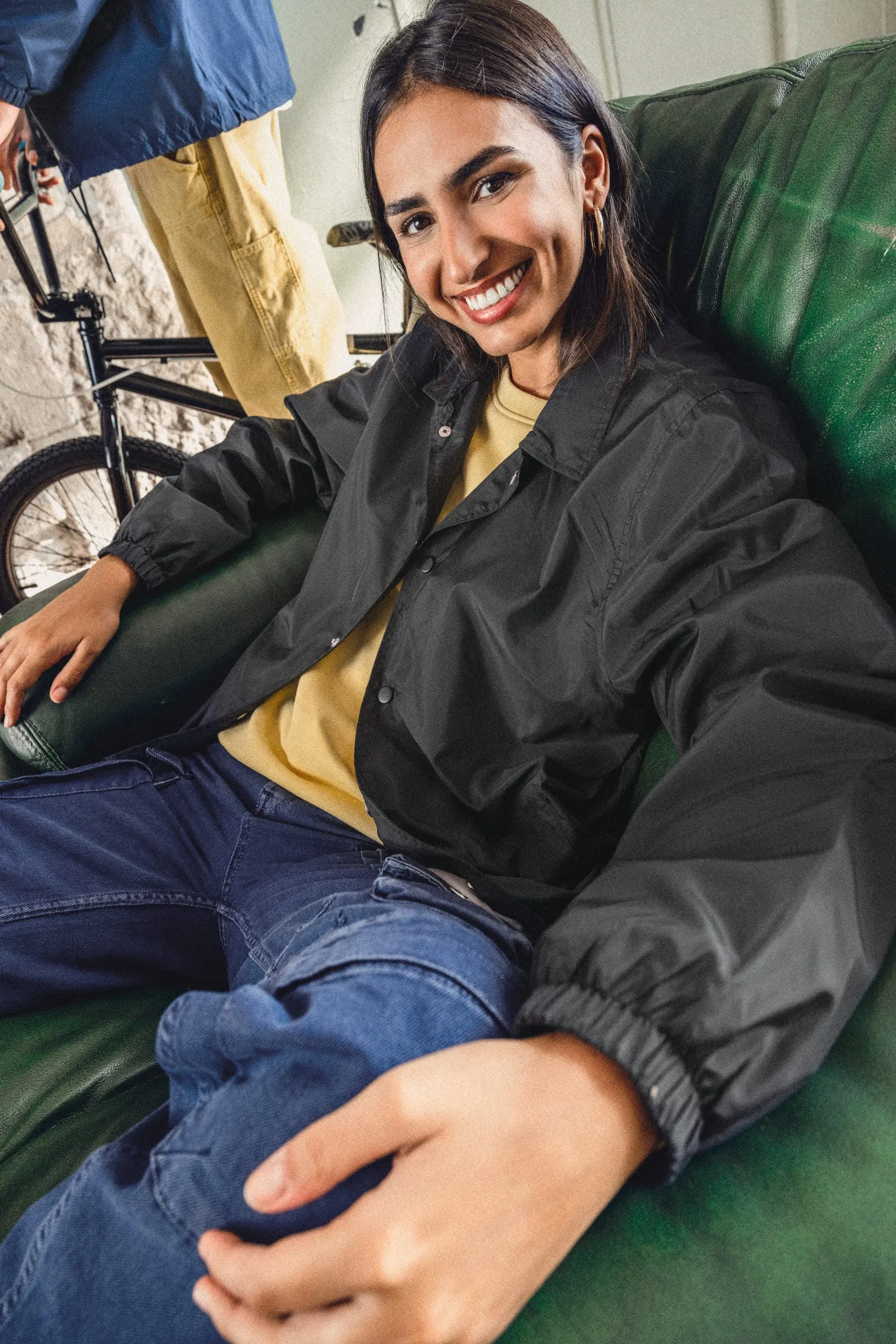 Chaqueta ecorresponsable cortavientos unisex