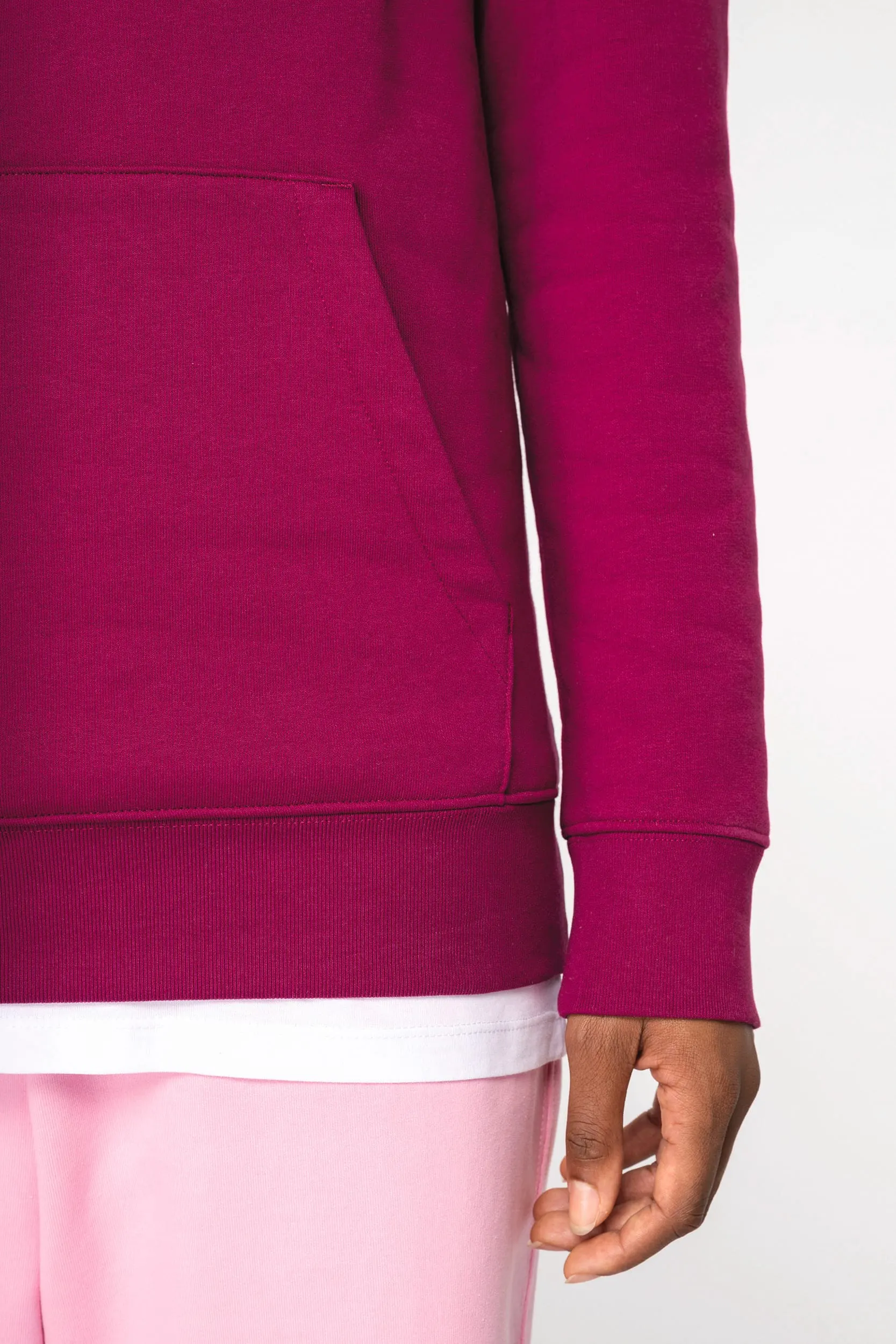 Sudadera ecorresponsable con capucha unisex