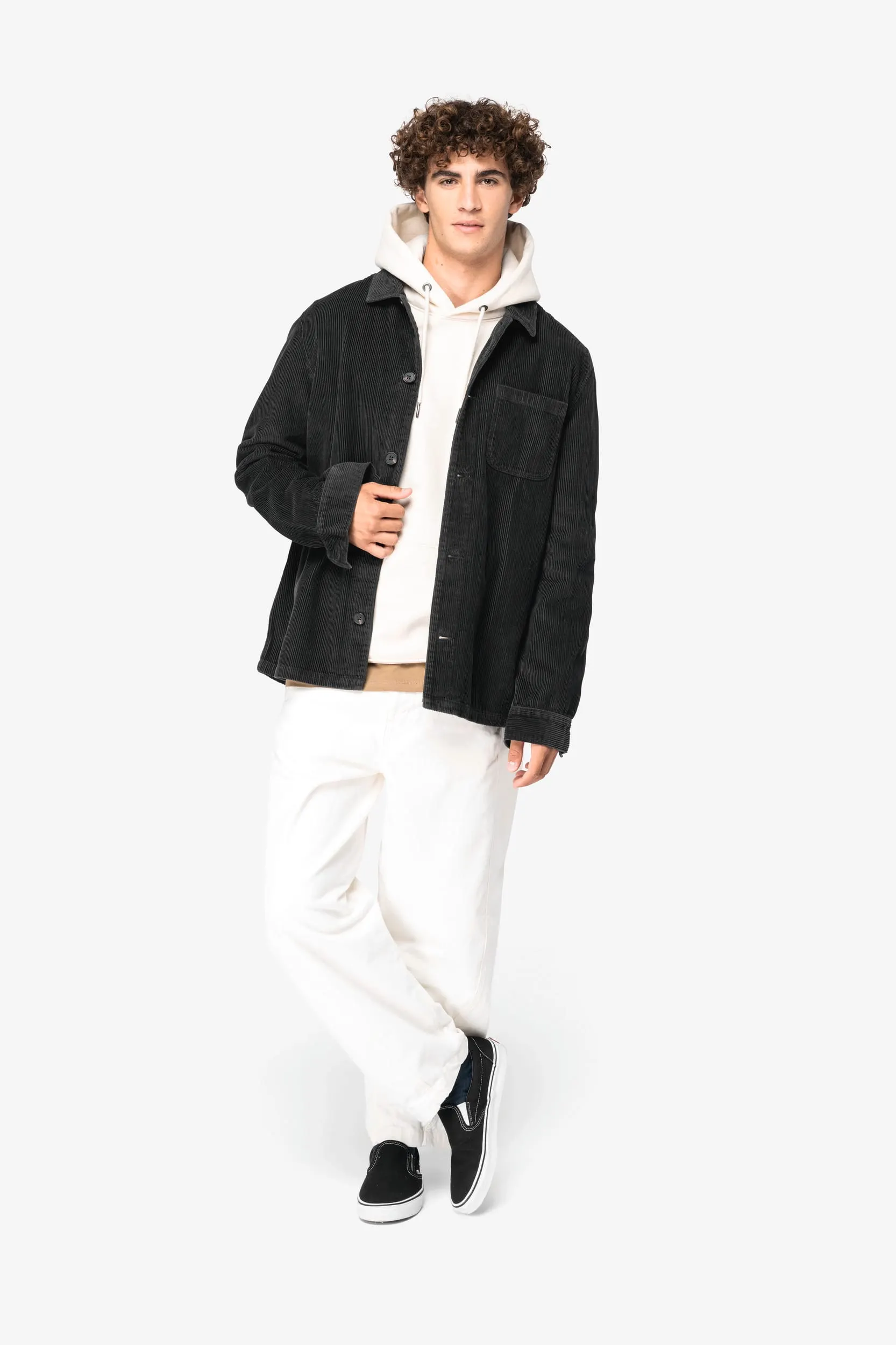 Chaqueta ecorresponsable de pana hombre