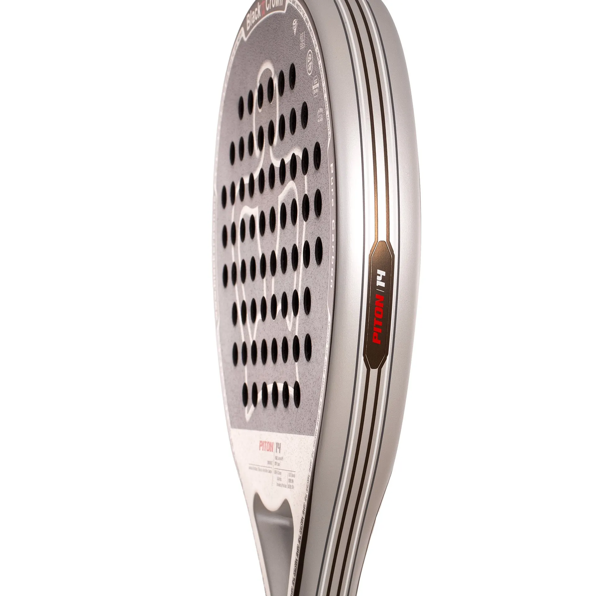 PALA DE PÁDEL BLACK CROWN PITON 14