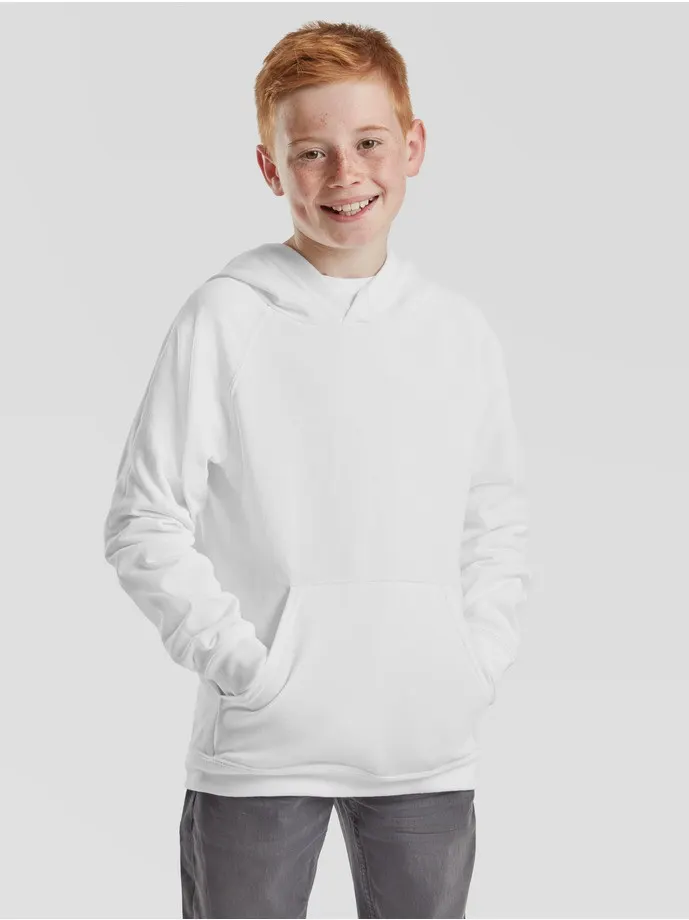 SUDADERA INFANTIL FRUIT OF THE LOOM LIGHTWEIGHT HOODED SWEAT