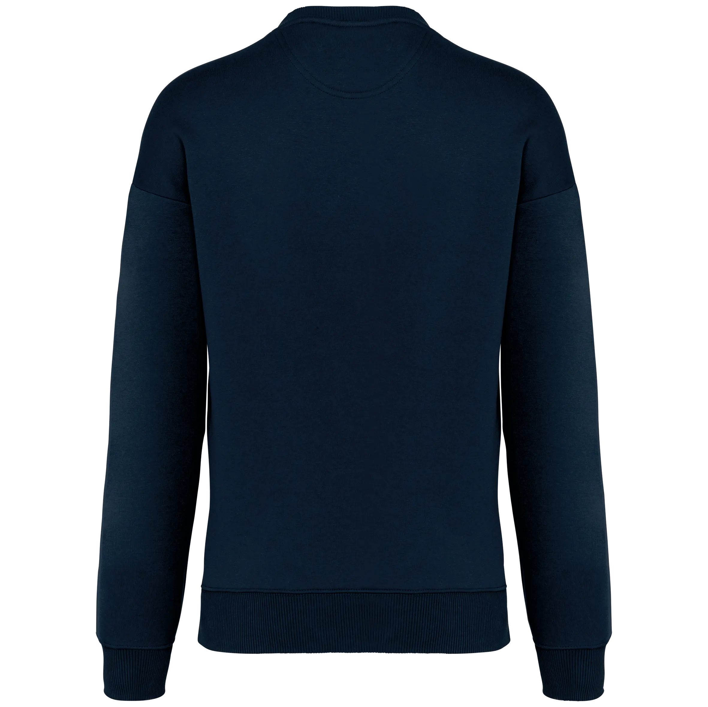 Sudadera ecorresponsable cuello redondo oversize unisex