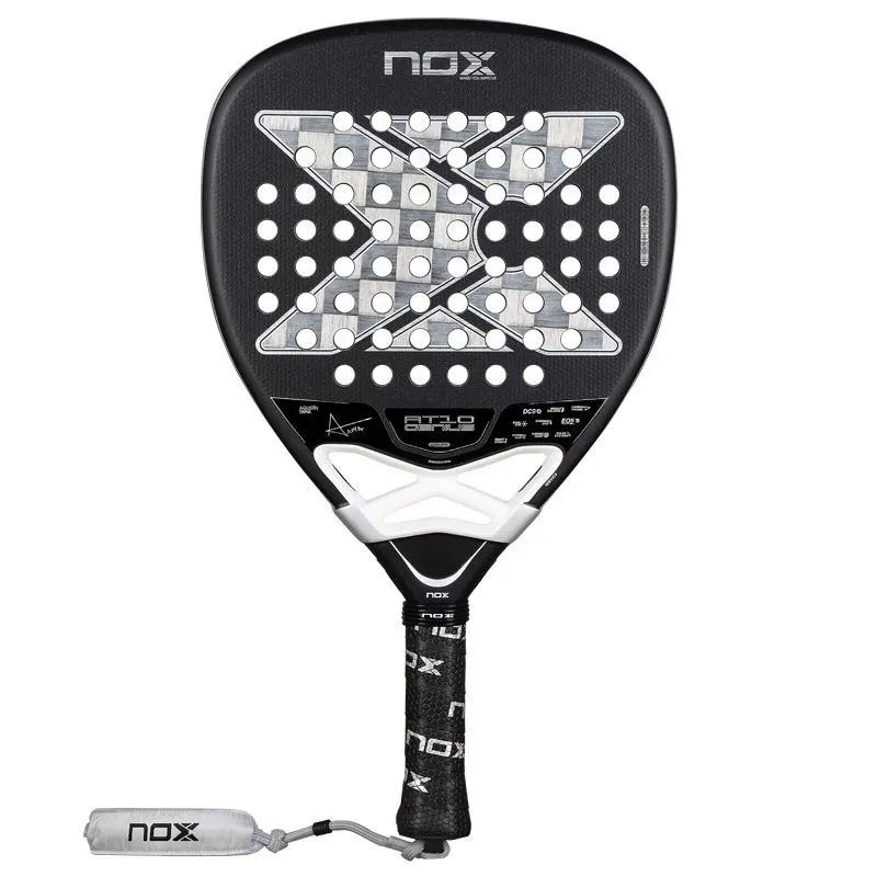 PALA DE PÁDEL NOX AT10 LUXURY GENIUS ATTACK 18K ALUM BY AGUSTIN TAPIA